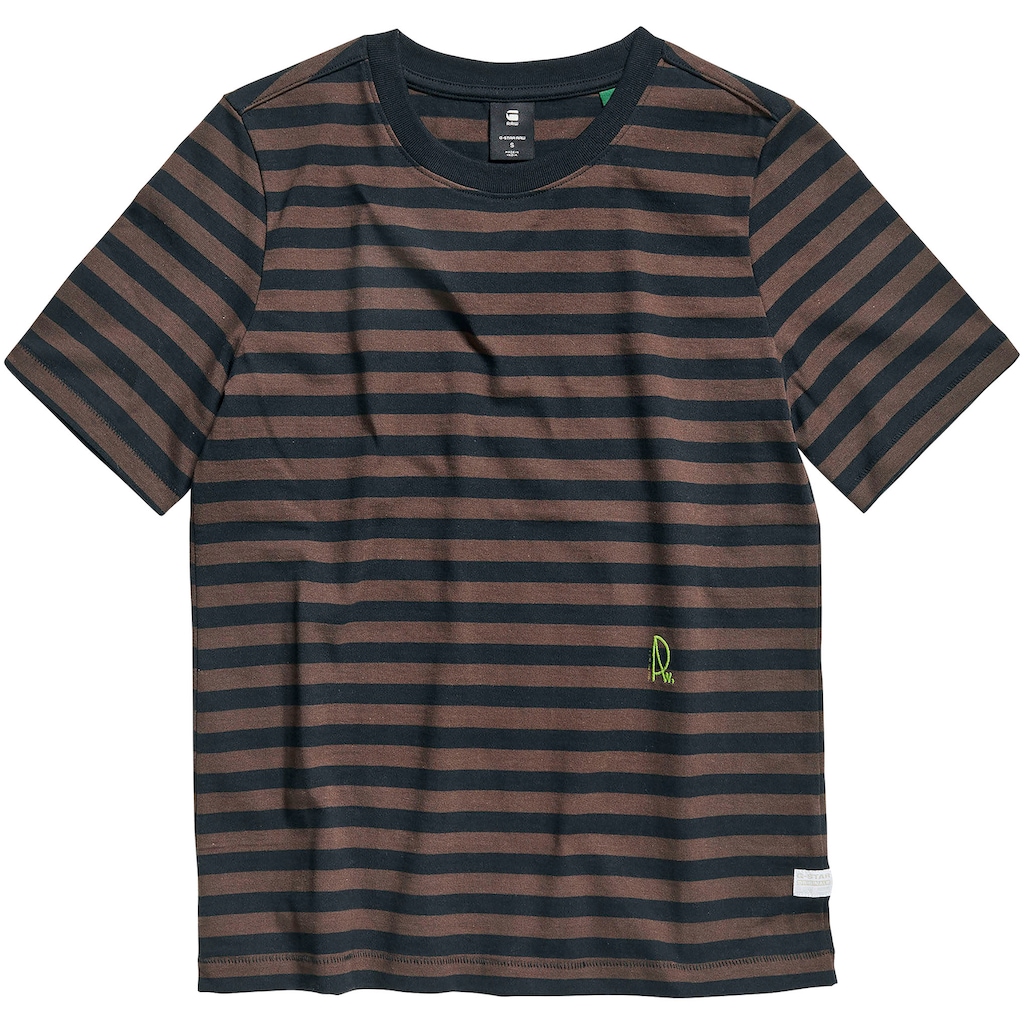 G-Star RAW T-Shirt »Small RAW gr stripe r t«