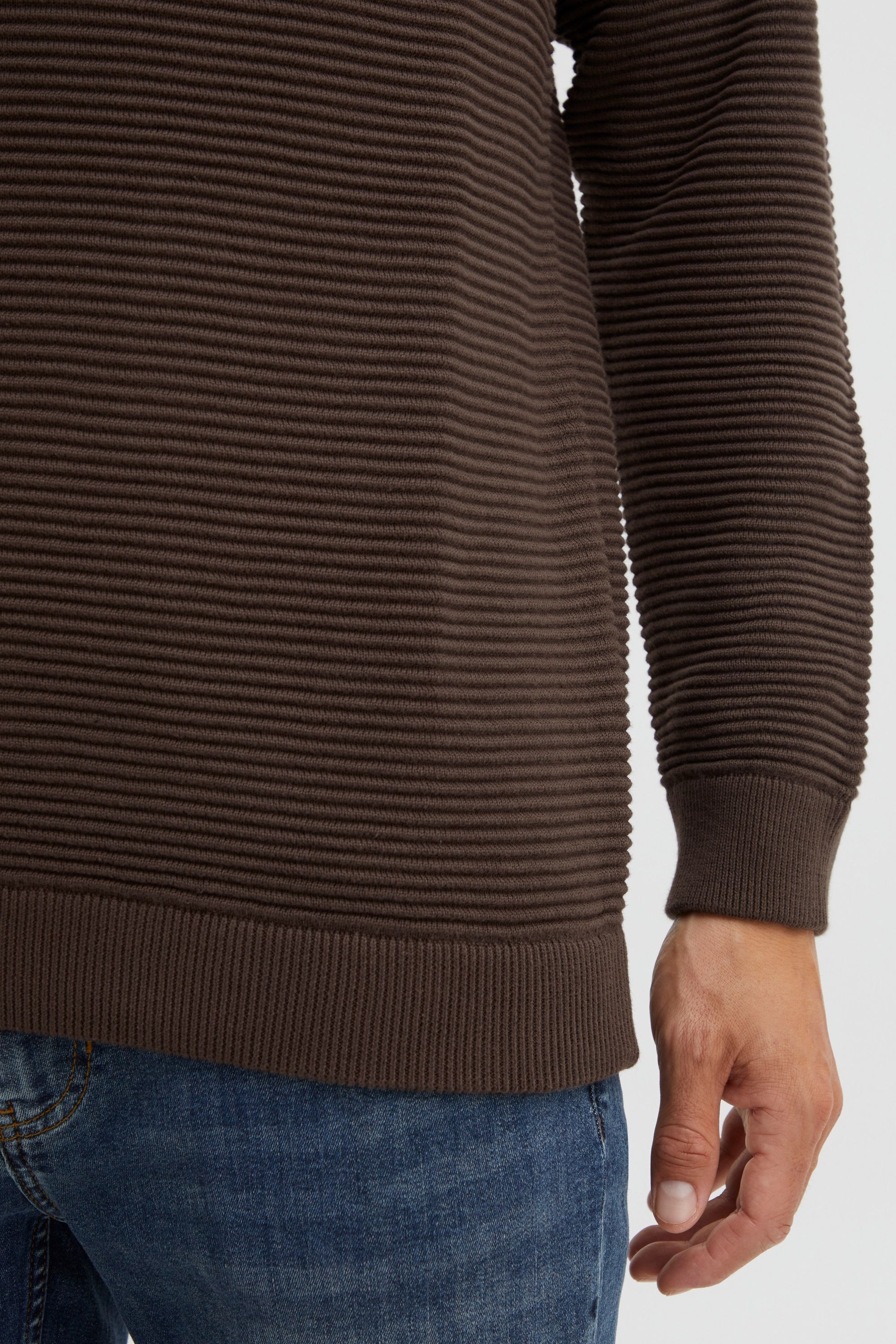 !Solid Strickfleece-Pullover »Strickpullover SDValencia«