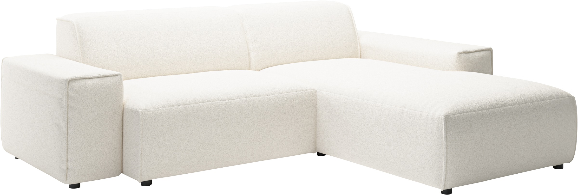 andas Ecksofa »Glimminge L-Form auch in Breitcord, Feincord + Easy care-Bezug,«, Breite 234, Zierkissen