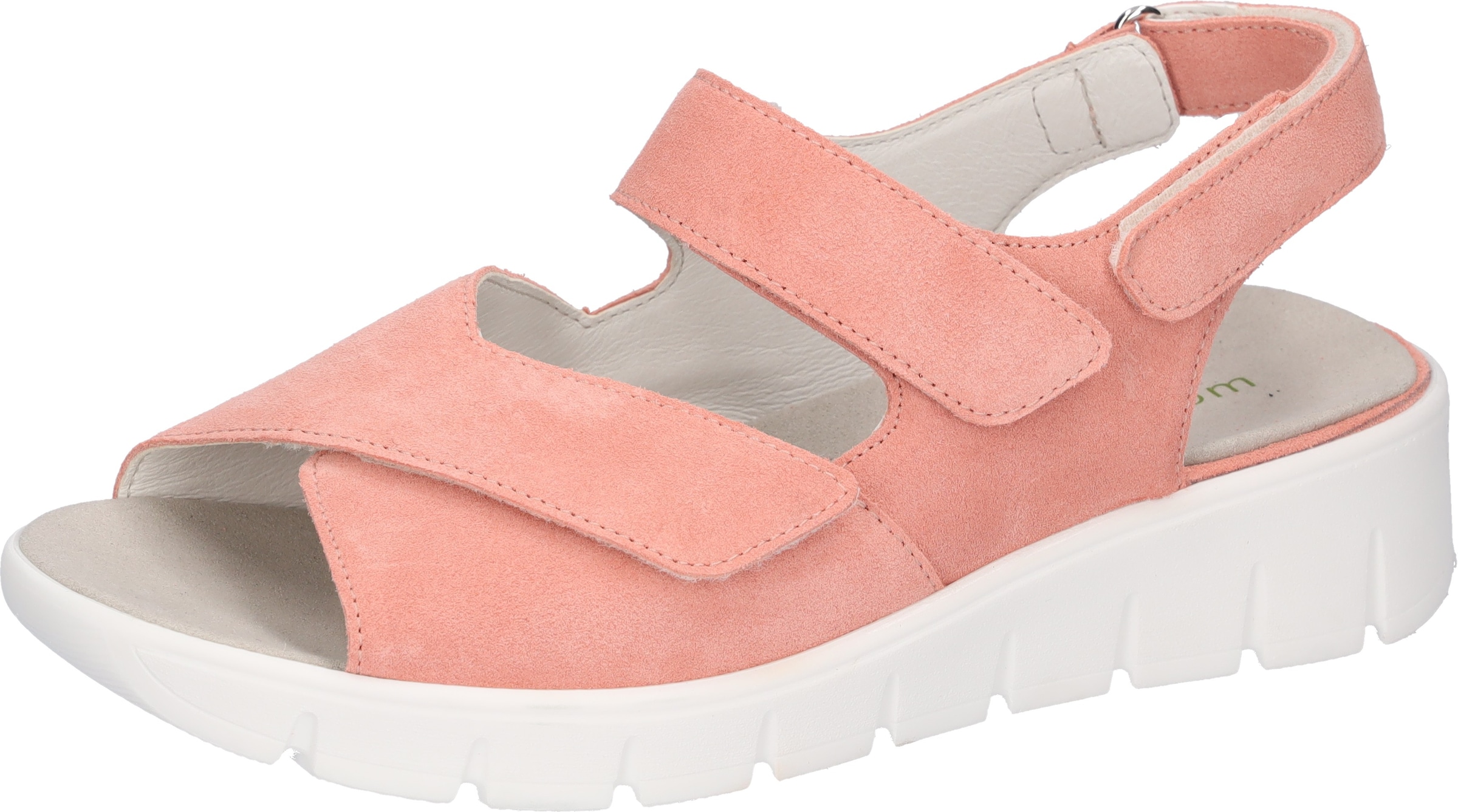 Waldläufer "K-ADEA" Keilsandalette, Sommerschuh, Bequemschuh, Klettverschlüsse, K-Weite
