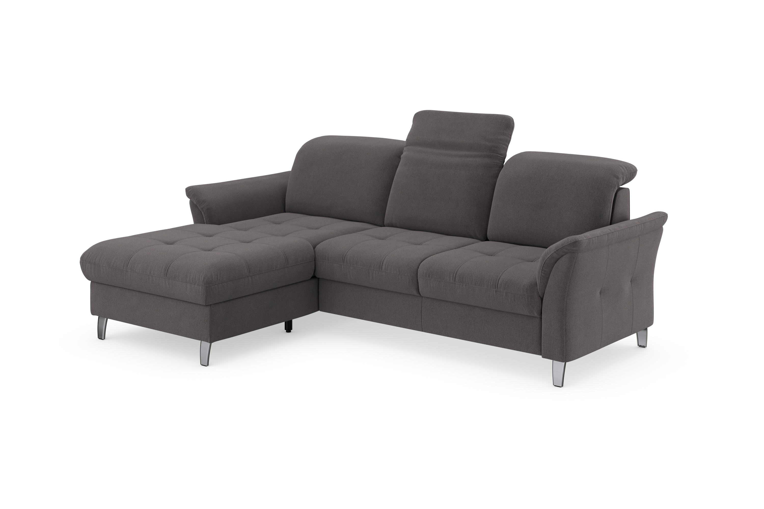 Thumbnail - sit&more Ecksofa "Maggiore L-Form" wahlweise mit Kopfteilverstellung, Bettfunktion und Bettkasten