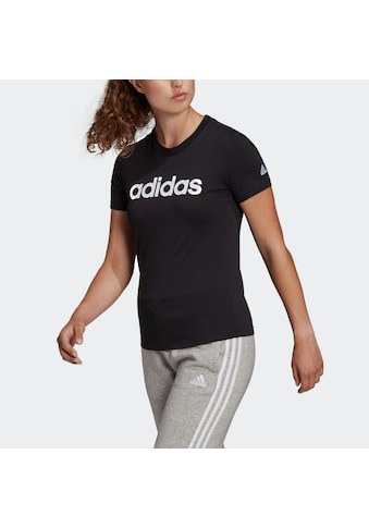 adidas Sportswear T-Shirt »LOUNGEWEAR ESSENTIALS SLIM LOGO« kaufen