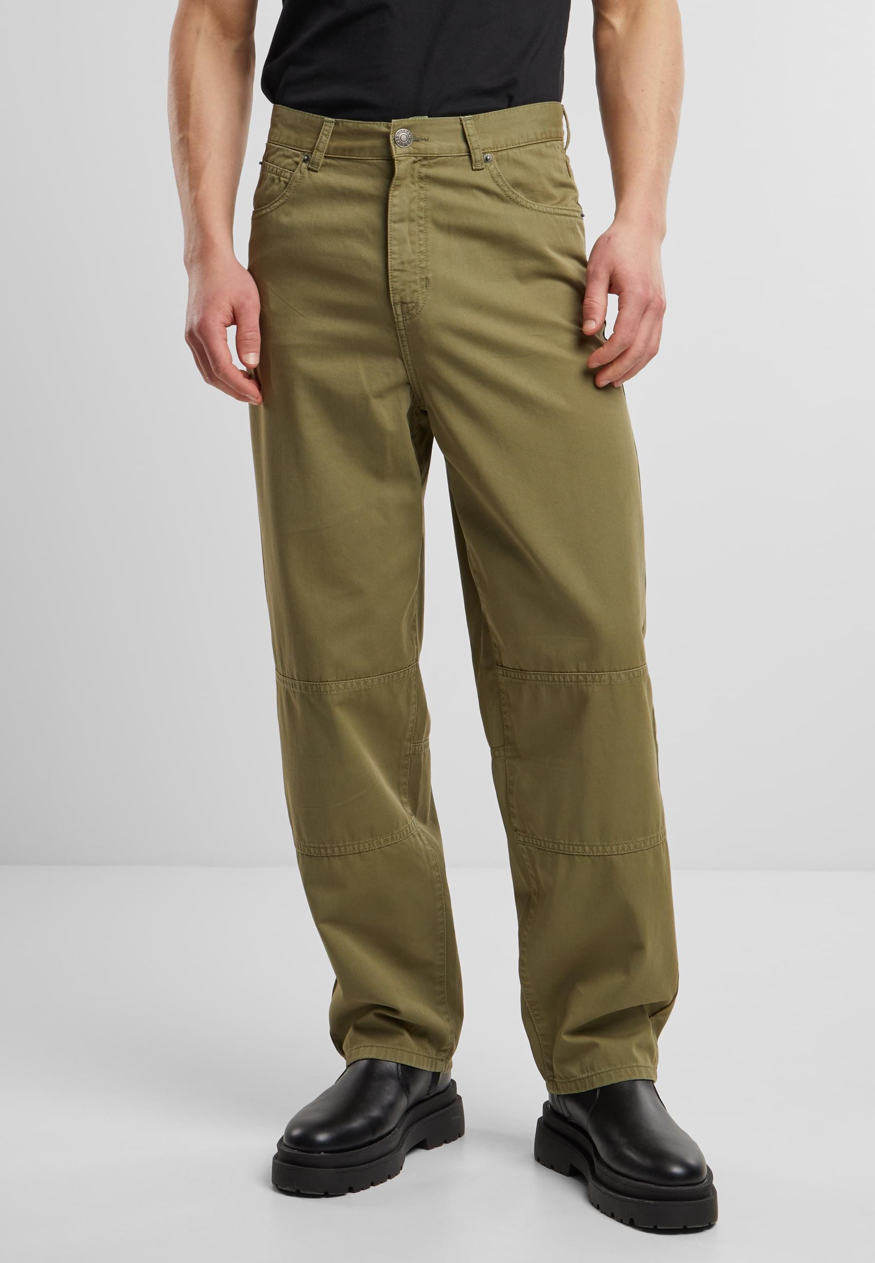 URBAN CLASSICS Stoffhose »Urban Classics 90es Pants With Dividing Seams«, (1 tlg.)