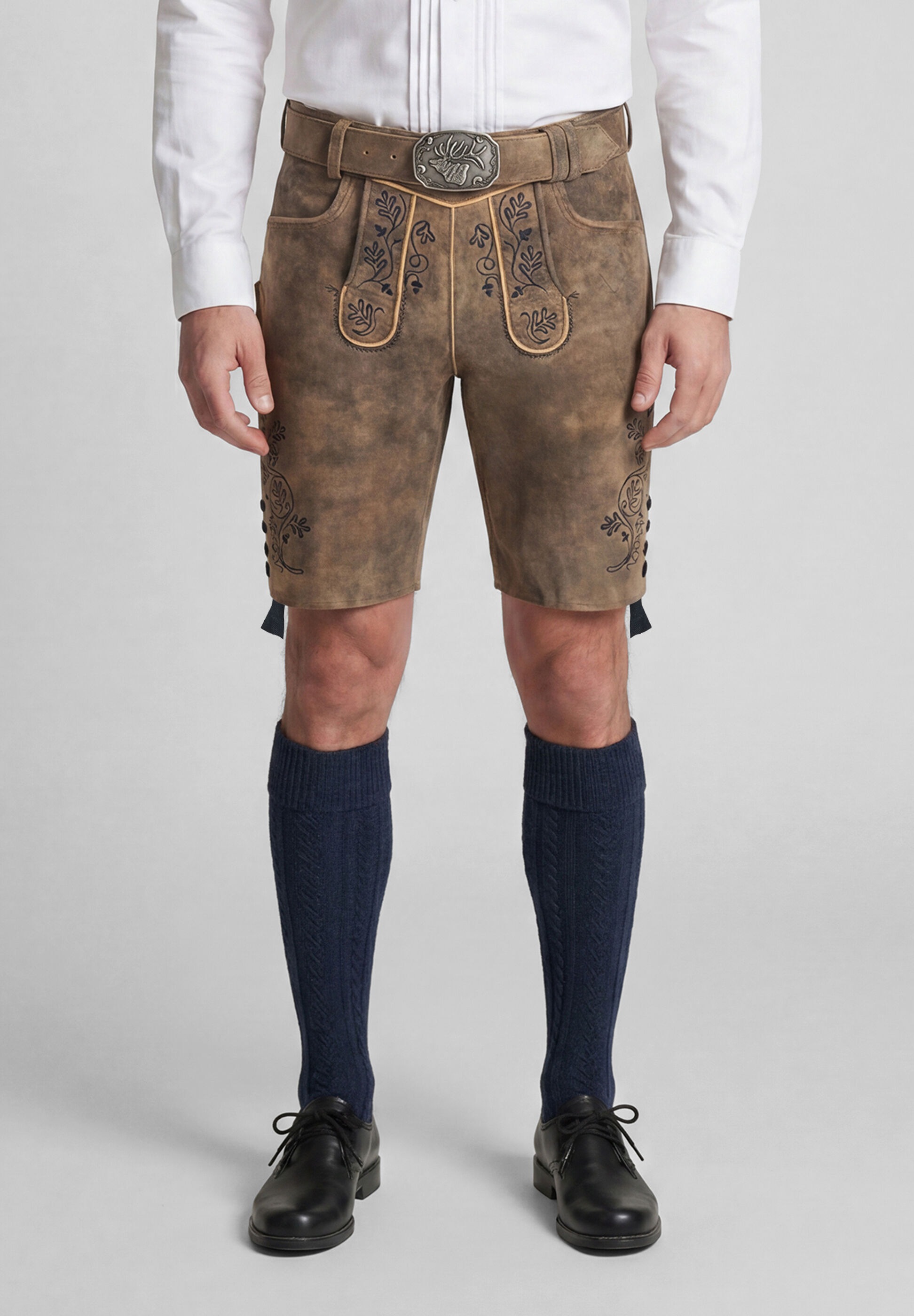 Spieth & Wensky Lederhose »Spieth & Wensky Lederhose Kandersteg«  mit passendem Gürtel