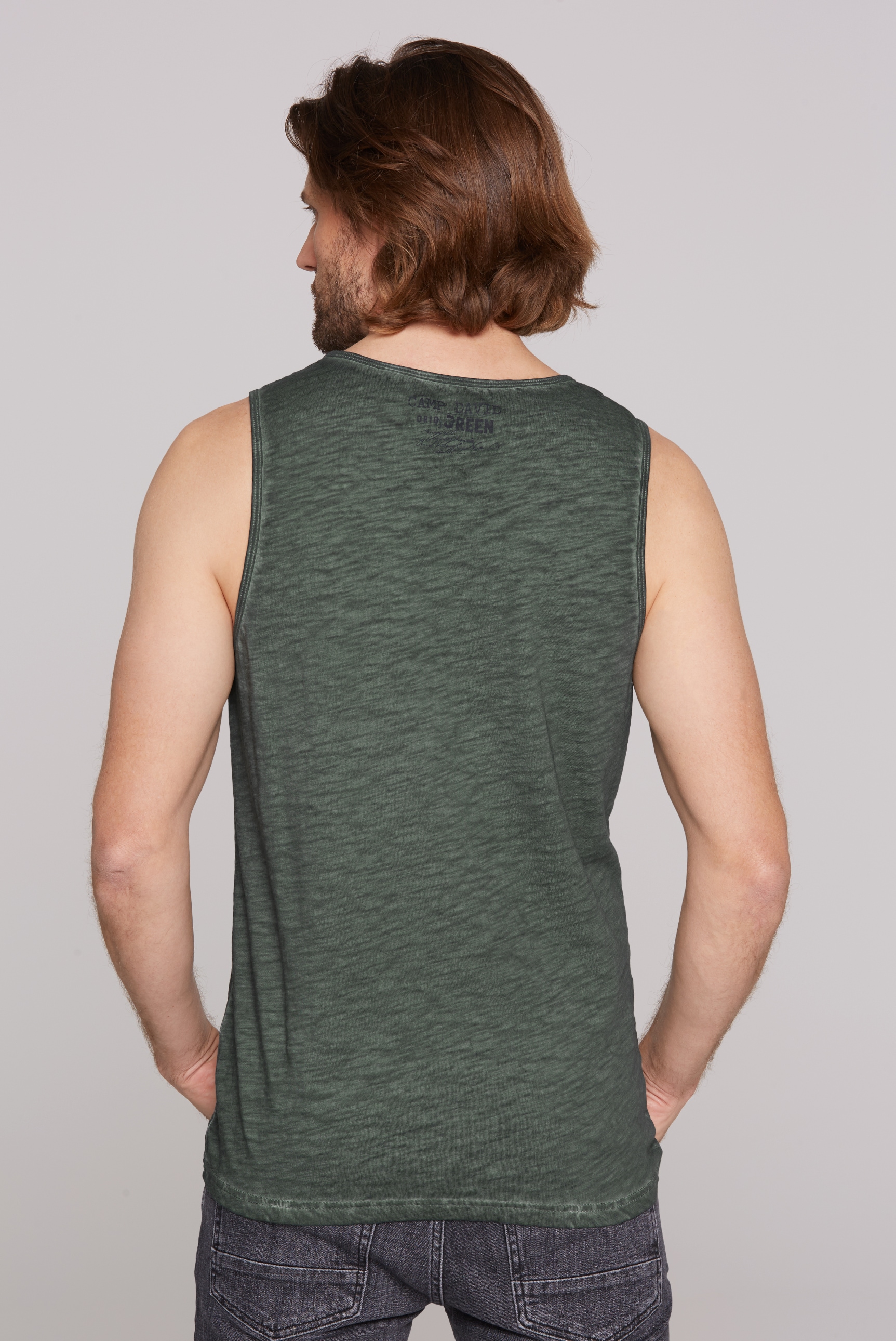CAMP DAVID Tanktop, aus Baumwolle
