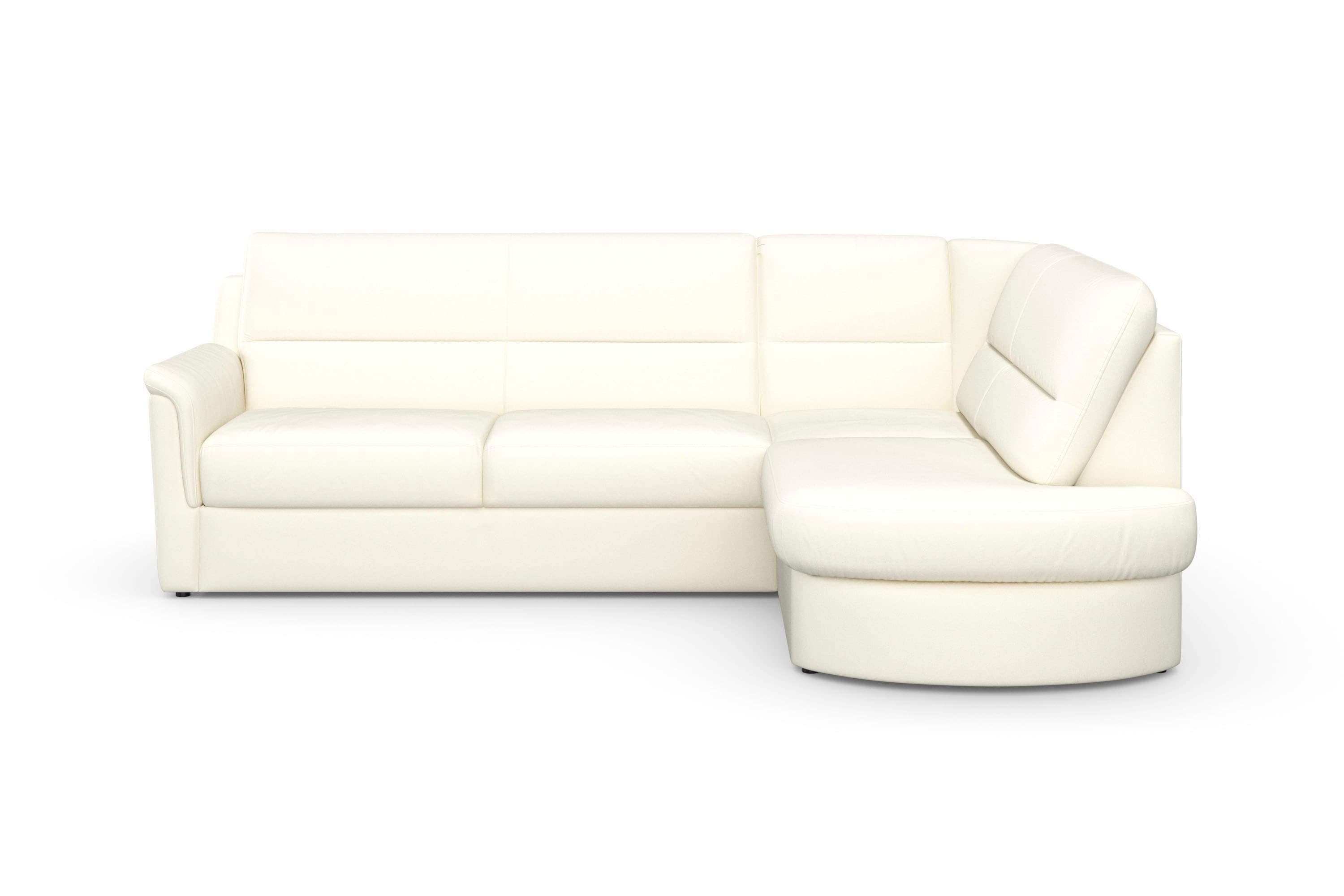 sit&more Ecksofa "Panini L-Form" wahlweise mit Vorziehsitz und Bettkasten