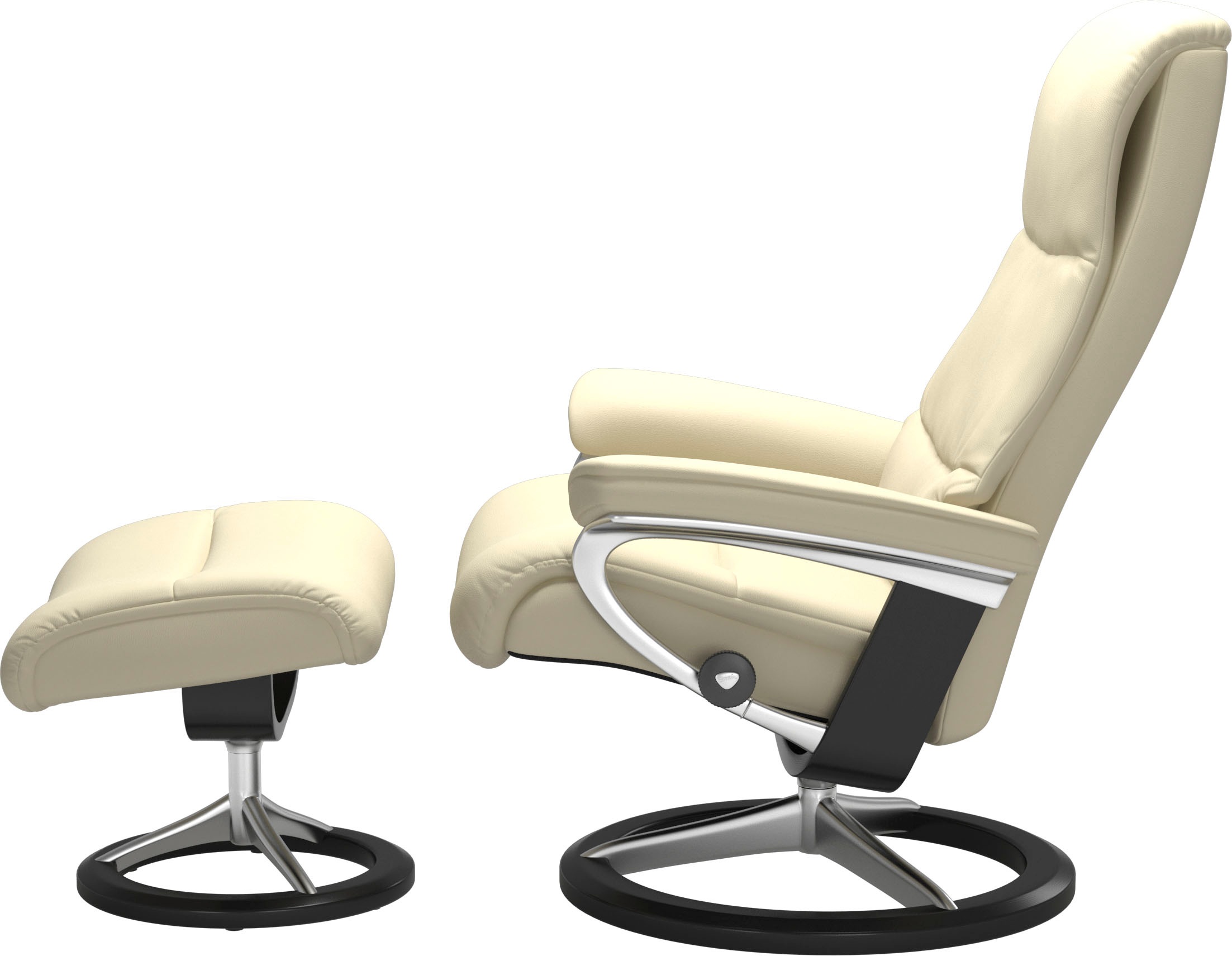 Stressless® Fußhocker »View«, mit Signature Base,Gestell Schwarz