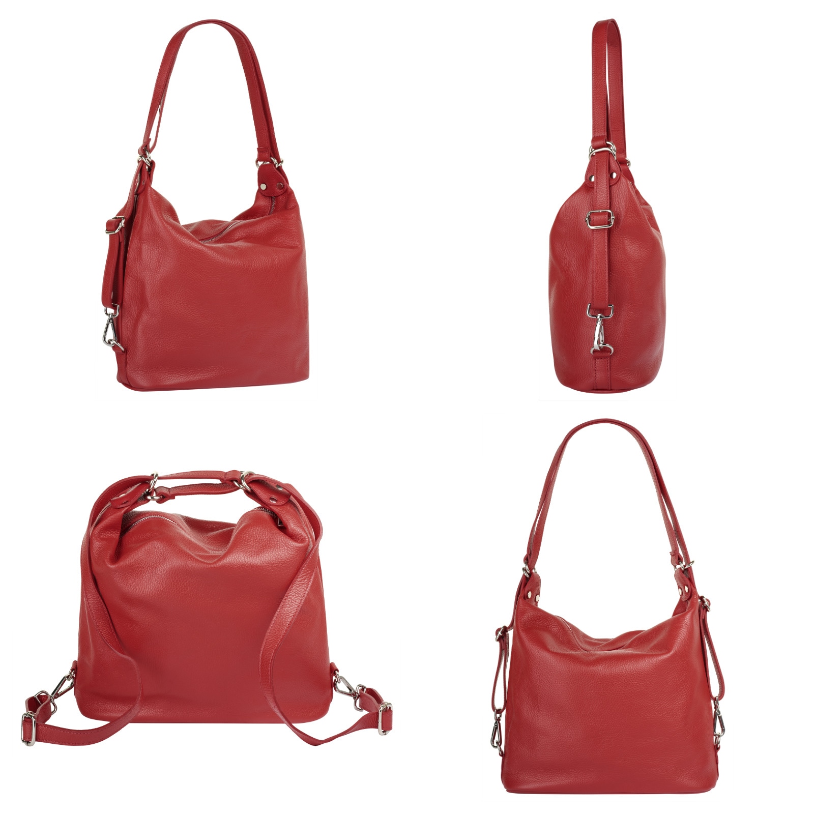 Samantha Look Shopper, echt Leder, Made in Italy