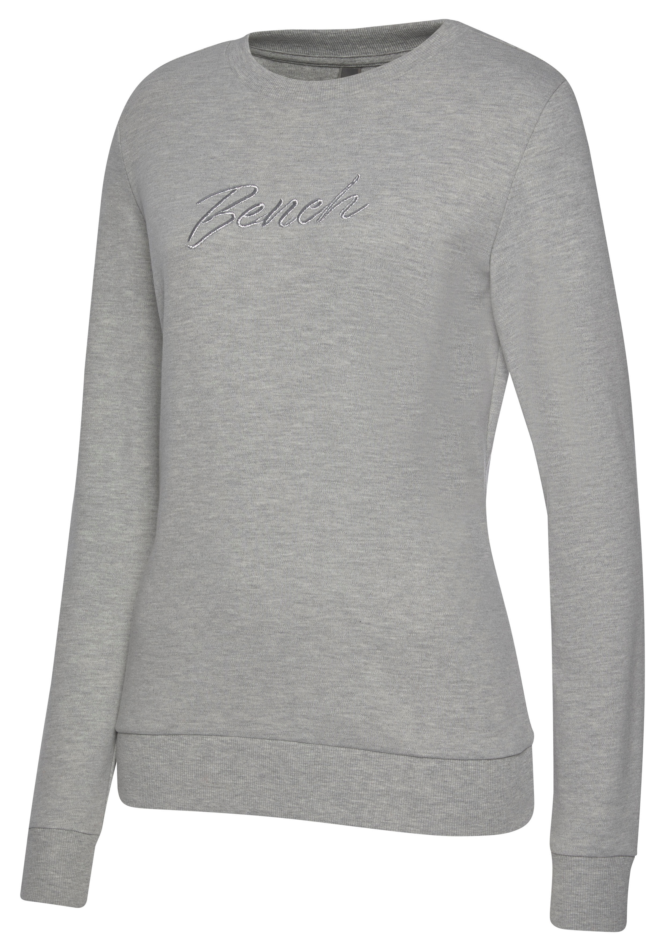 Bench. Loungewear Sweatshirt »Loungeshirt«, mit Logostickerei, Loungewear, Loungeanzug