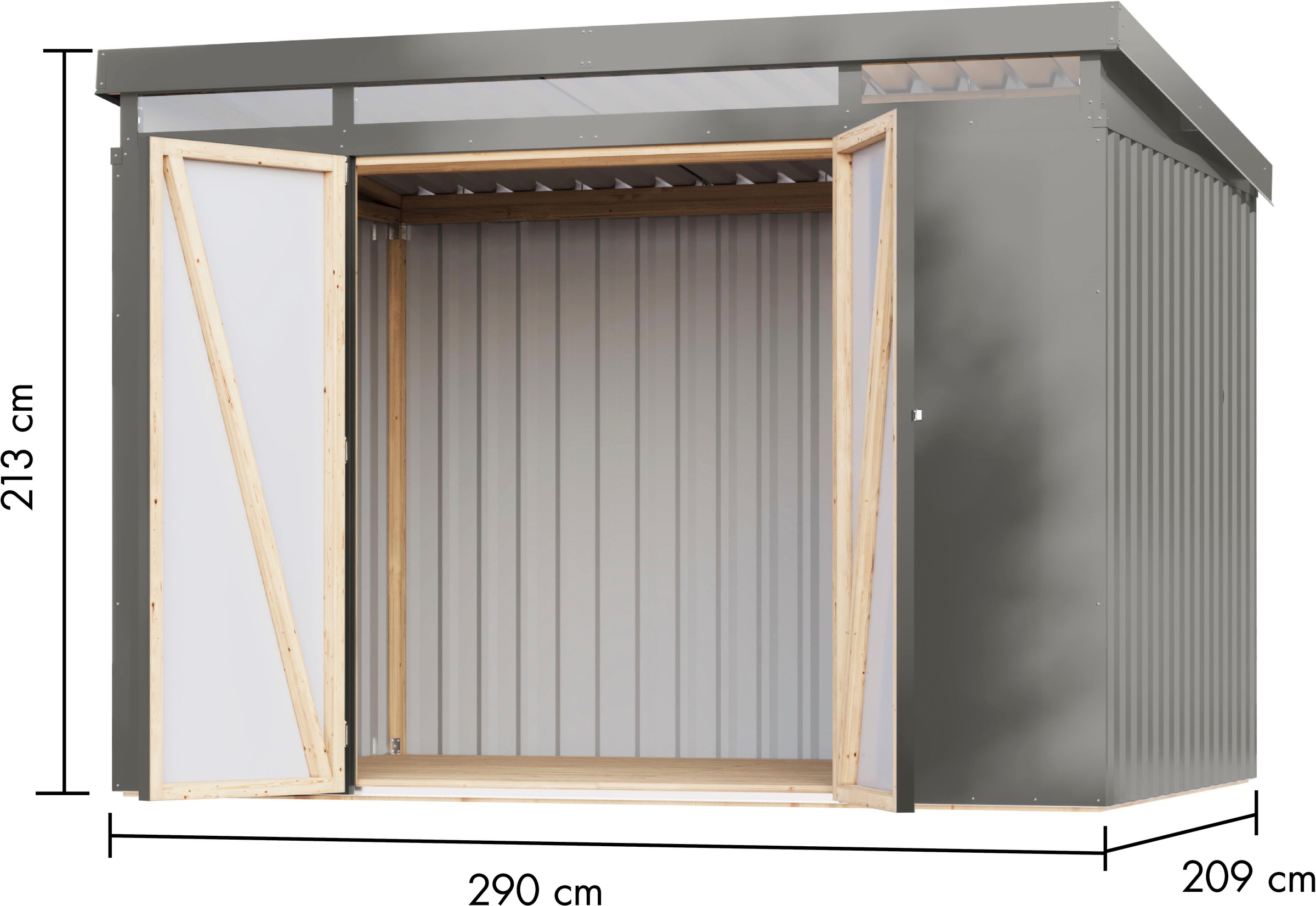 Karibu Gerätehaus »Argonium 3«