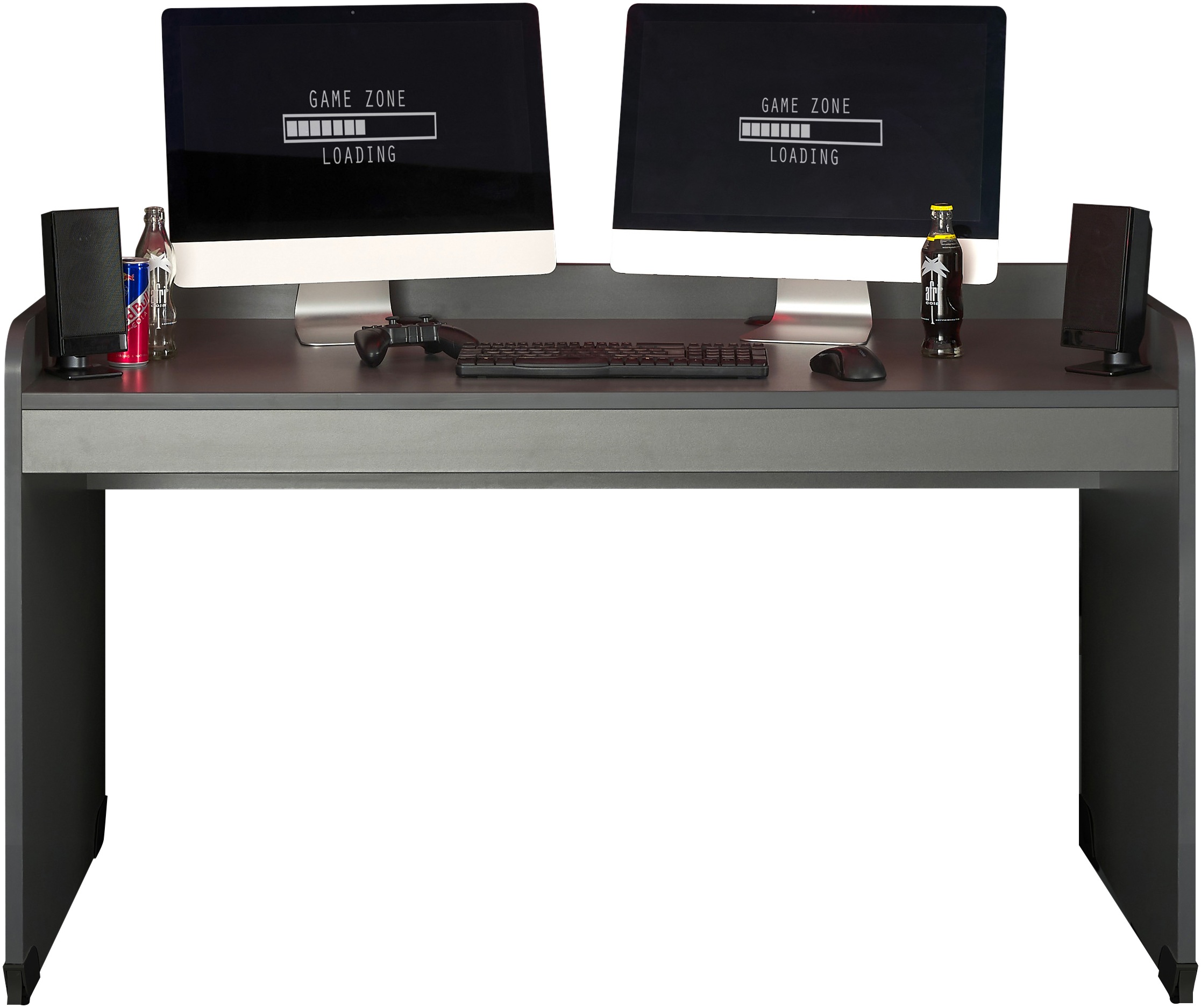 Begabino Gamingtisch »Kellon«, rollbar, Schreibtisch wahlweise in 2 Farben