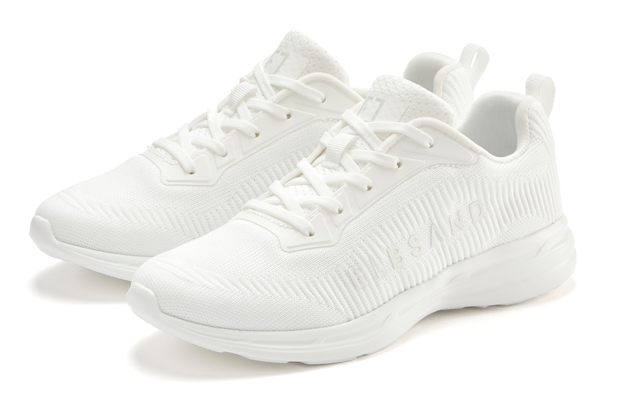 Elbsand Sneaker "Freizeitschuh, Halbschuh, Turnschuh" mit elastischen Bändern für schnelles Reinschlüpfen, Unisex VEGAN