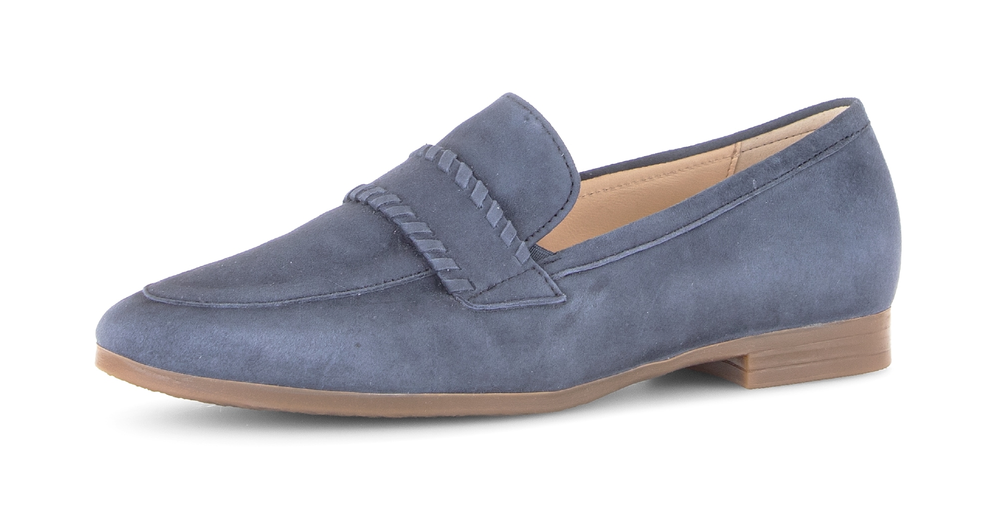 Gabor Slipper "FLORENZ", Blockabsatz, Schlupfschuh, Businessschuh mit Zierr günstig online kaufen