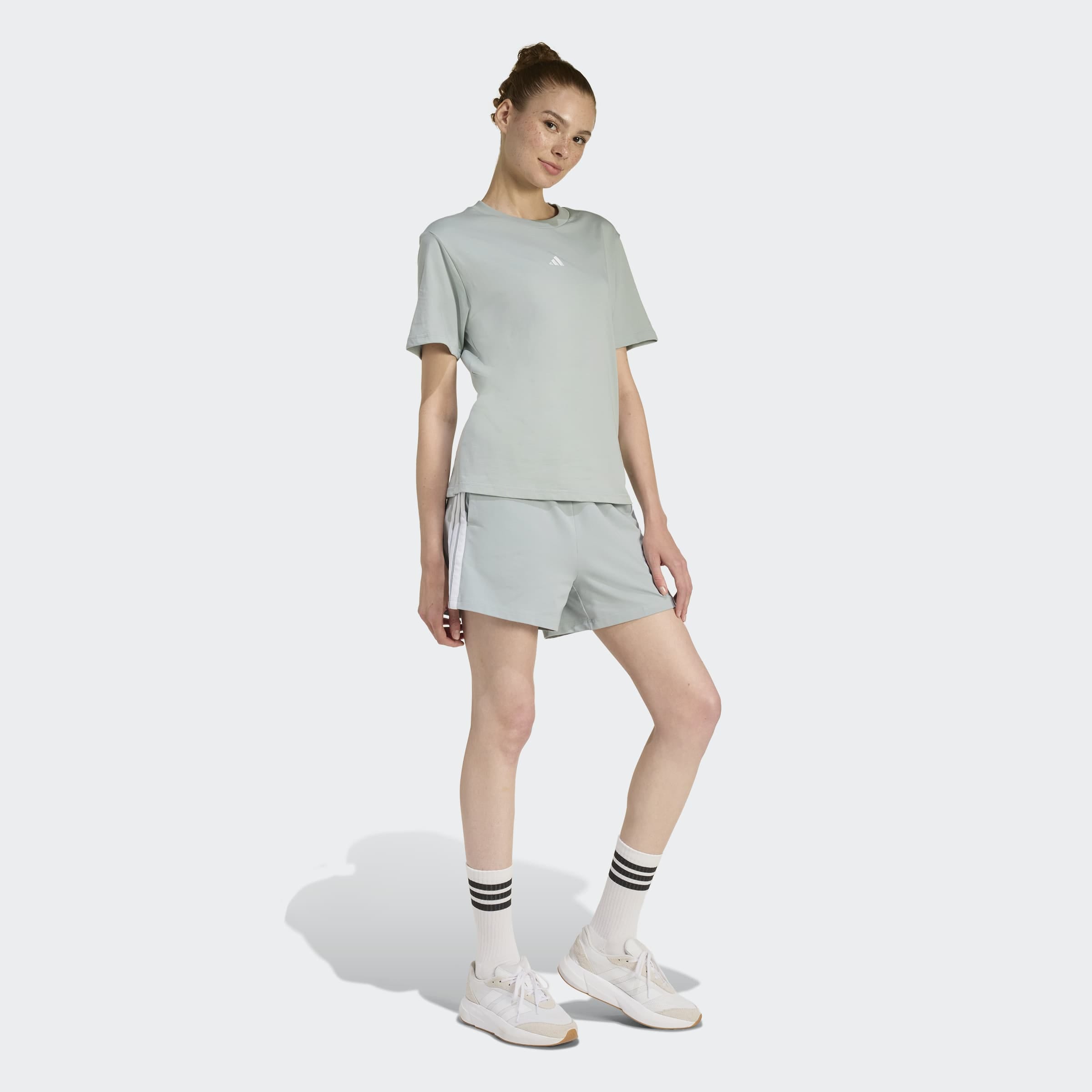 adidas Sportswear Shorts »ESSENTIALS 3-STREIFEN COTTON«