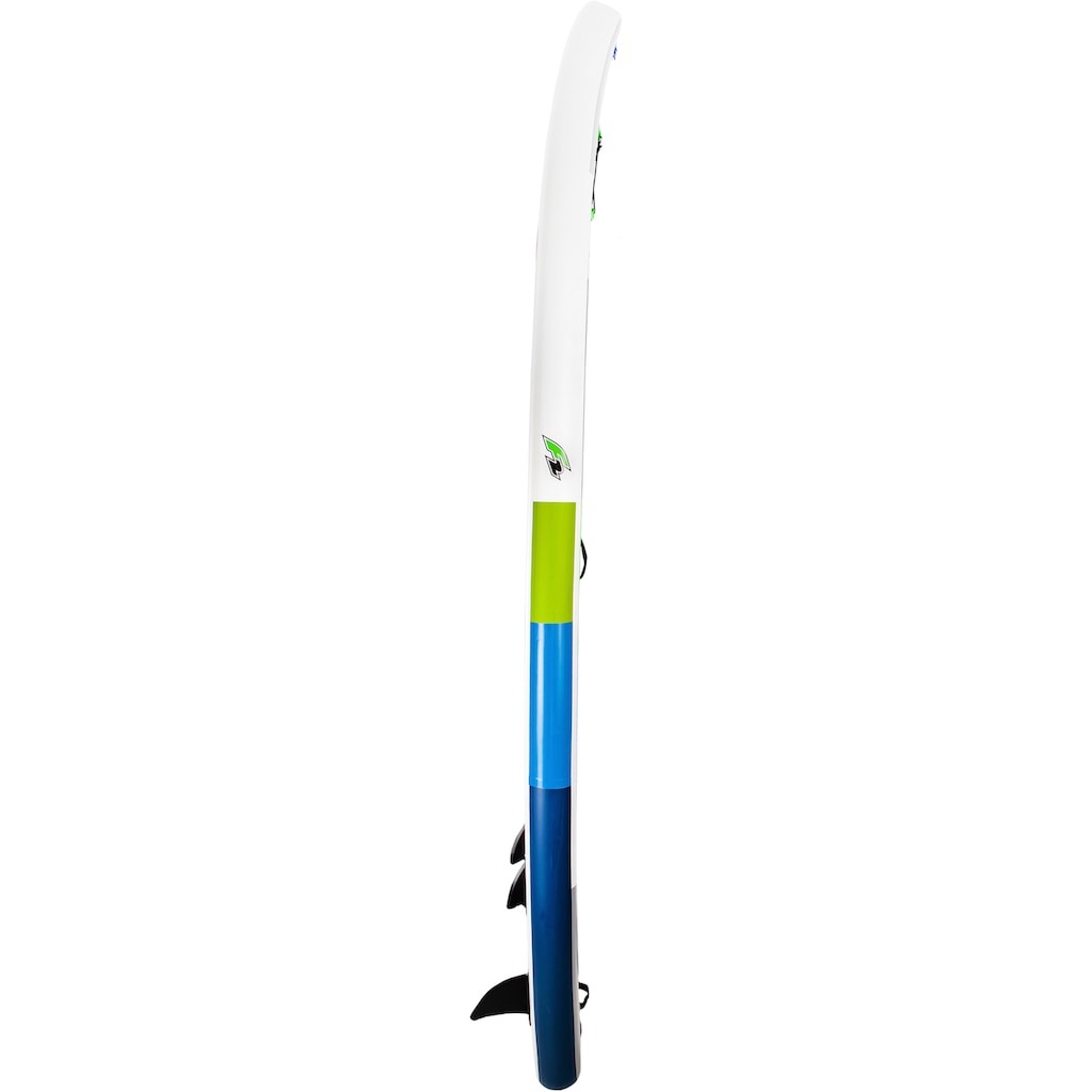 F2 Inflatable SUP-Board »F2 Line Up SMO blue mit Alupaddel«, (Set, 5 tlg.)