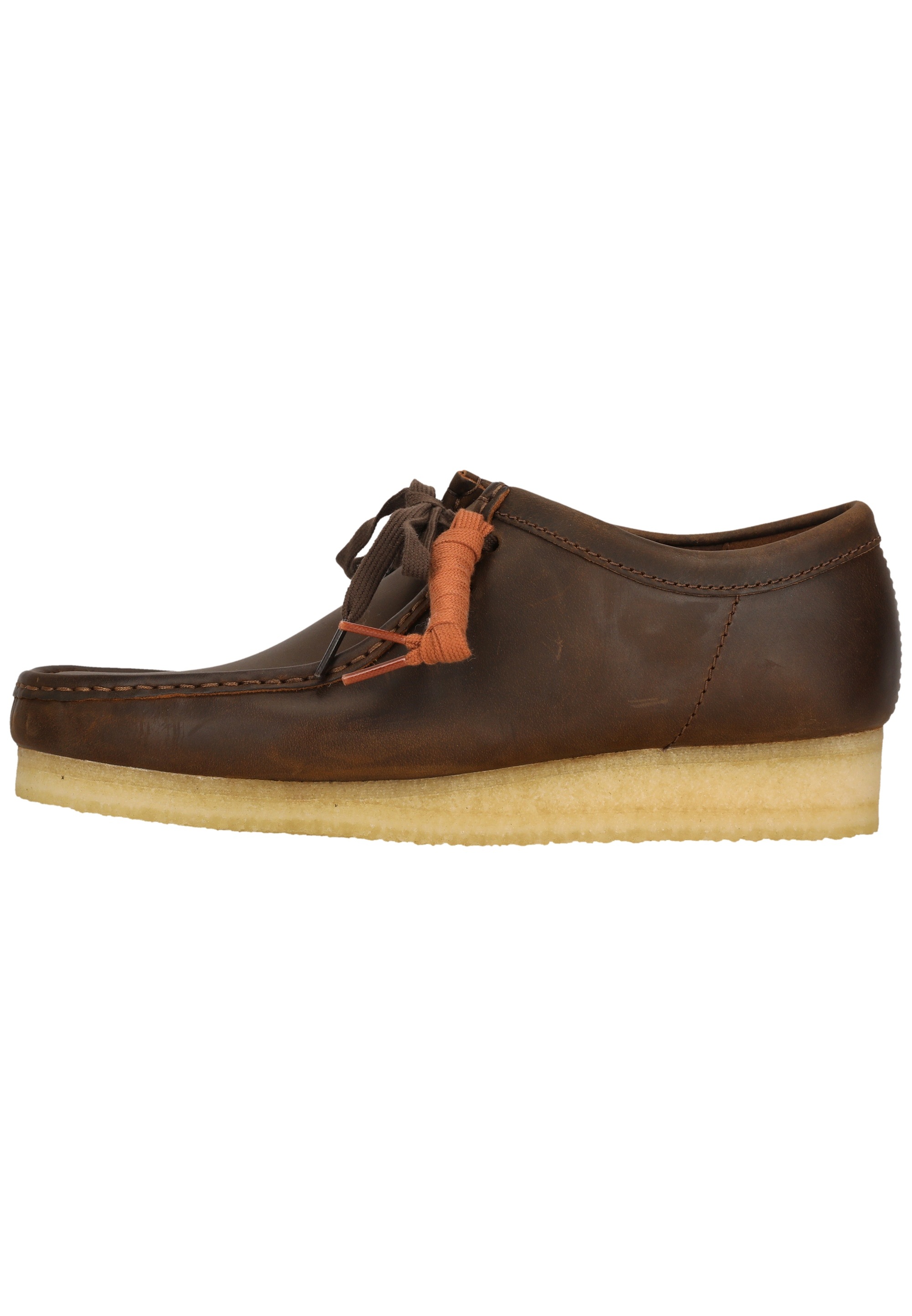 Clarks Schnürschuh »Wallabee Beeswax«  im klassischen Design