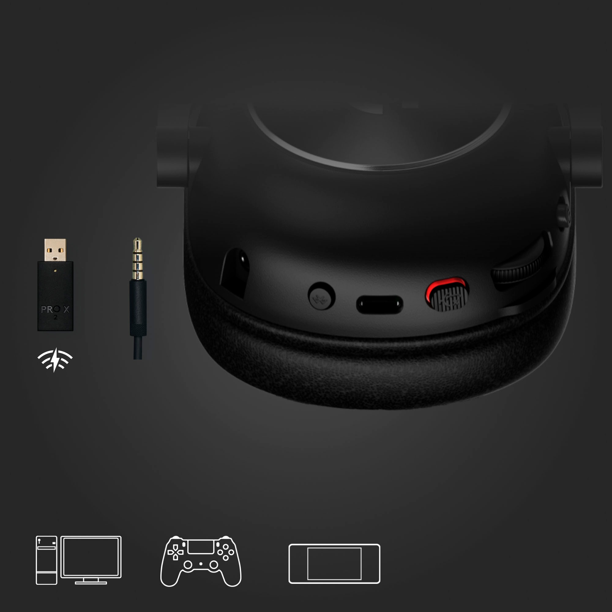 Logitech Kopfhörer »PRO X 2 LIGHTSPEED Headset«, Bluetooth