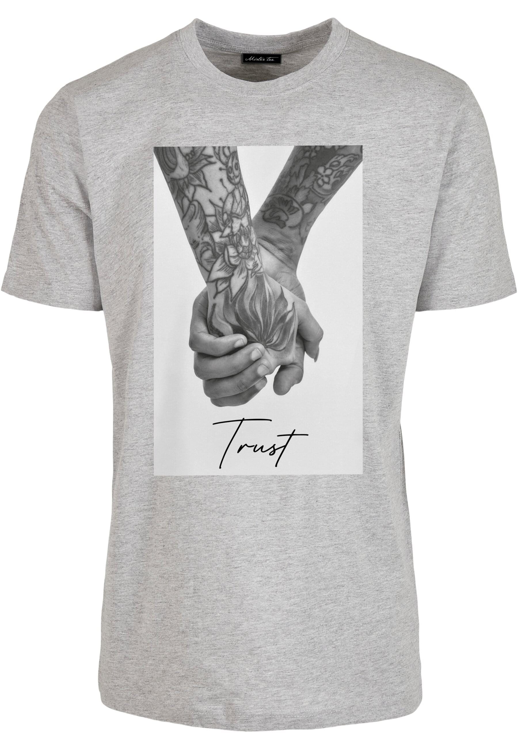 MisterTee Kurzarmshirt "MisterTee Herren Trust 2.0 Tee" günstig online kaufen