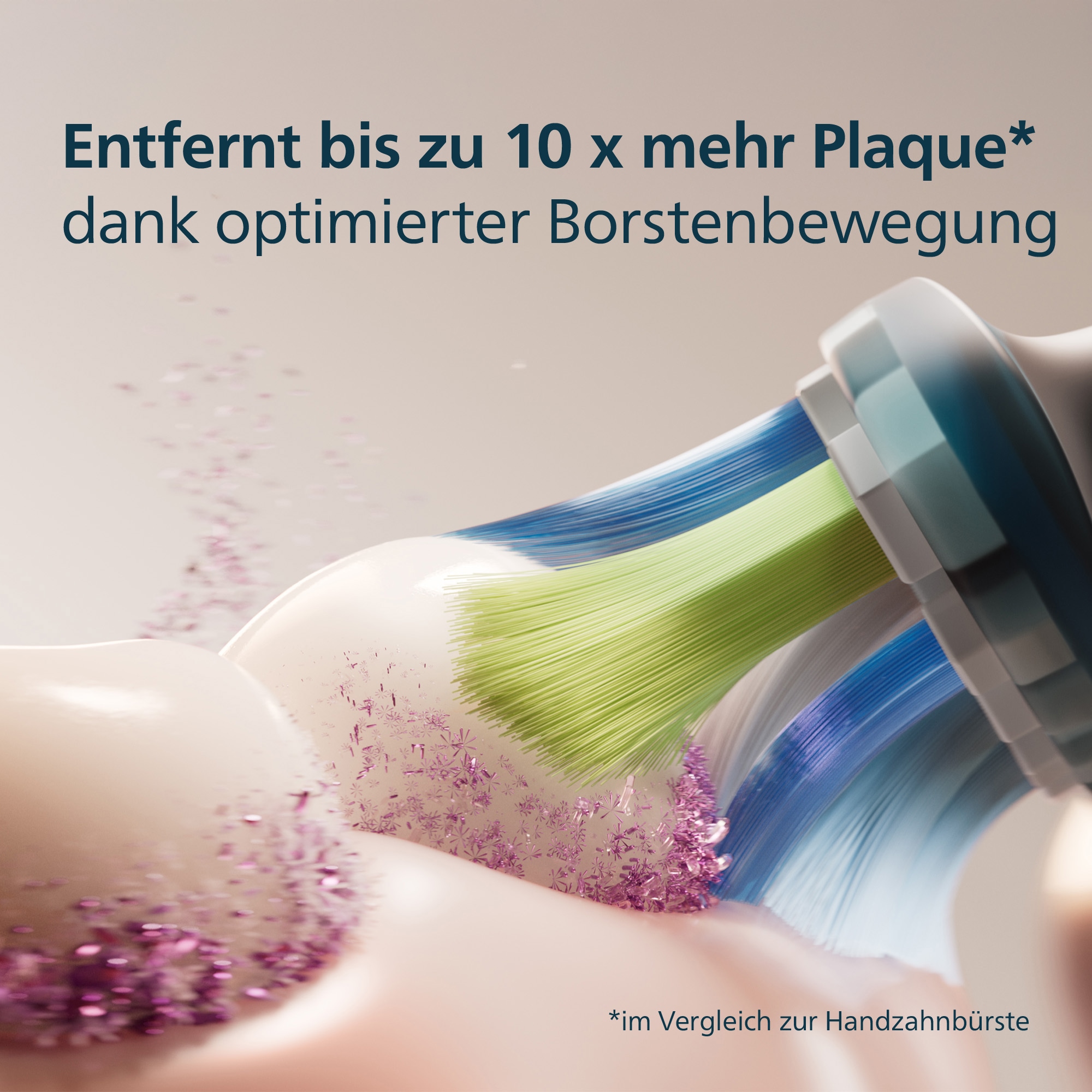 Philips Sonicare Aufsteckbürsten »C3 Premium Plaque Defence«, für extra gründliche Plaque-Entfernung, für jedes Sonicare Handstück