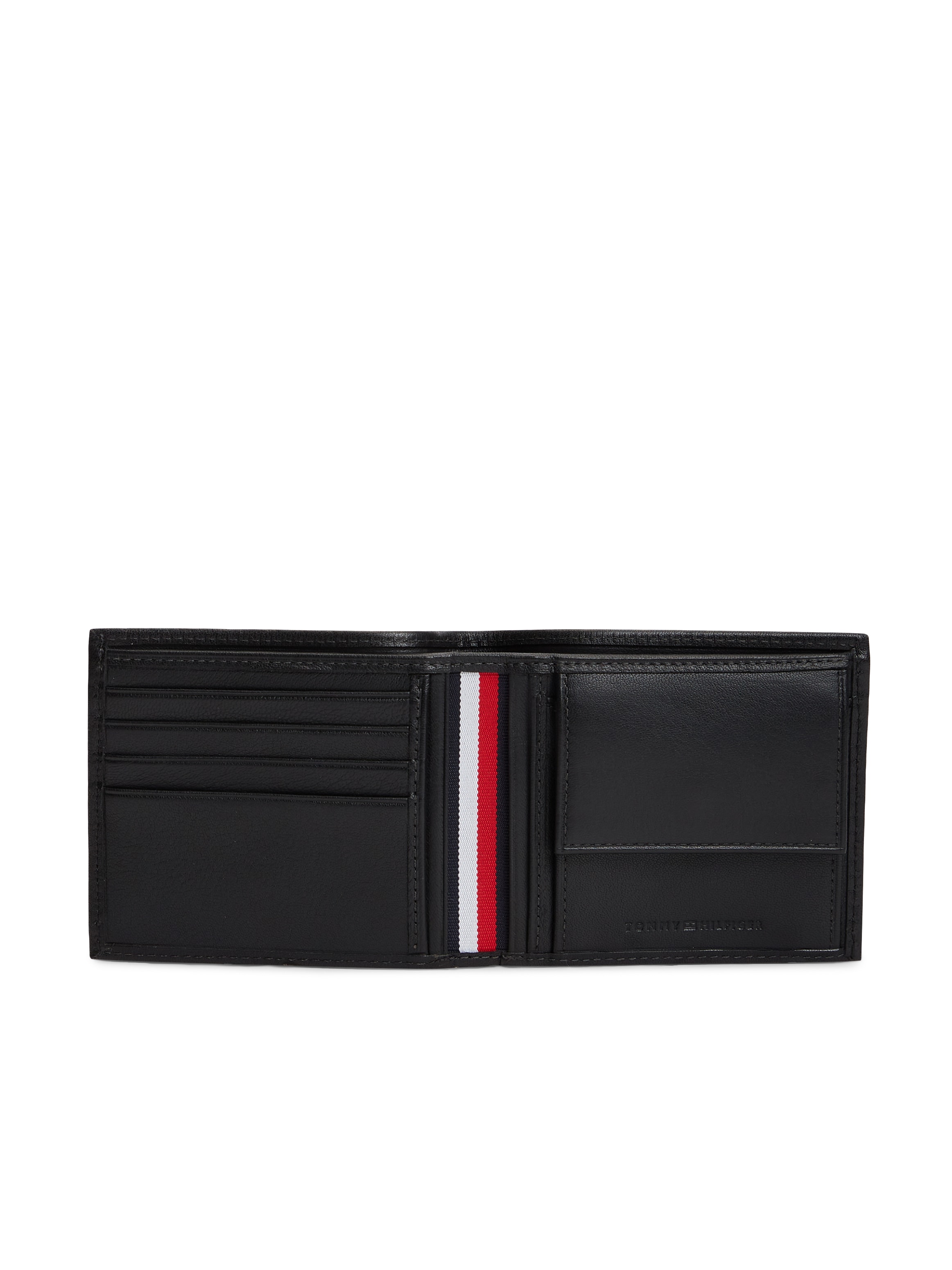 Tommy Hilfiger Geldbörse »TH SEASONAL CC AND COIN« Herren Geldbeutel, Portemonnaie mit Tommy Streifen innen