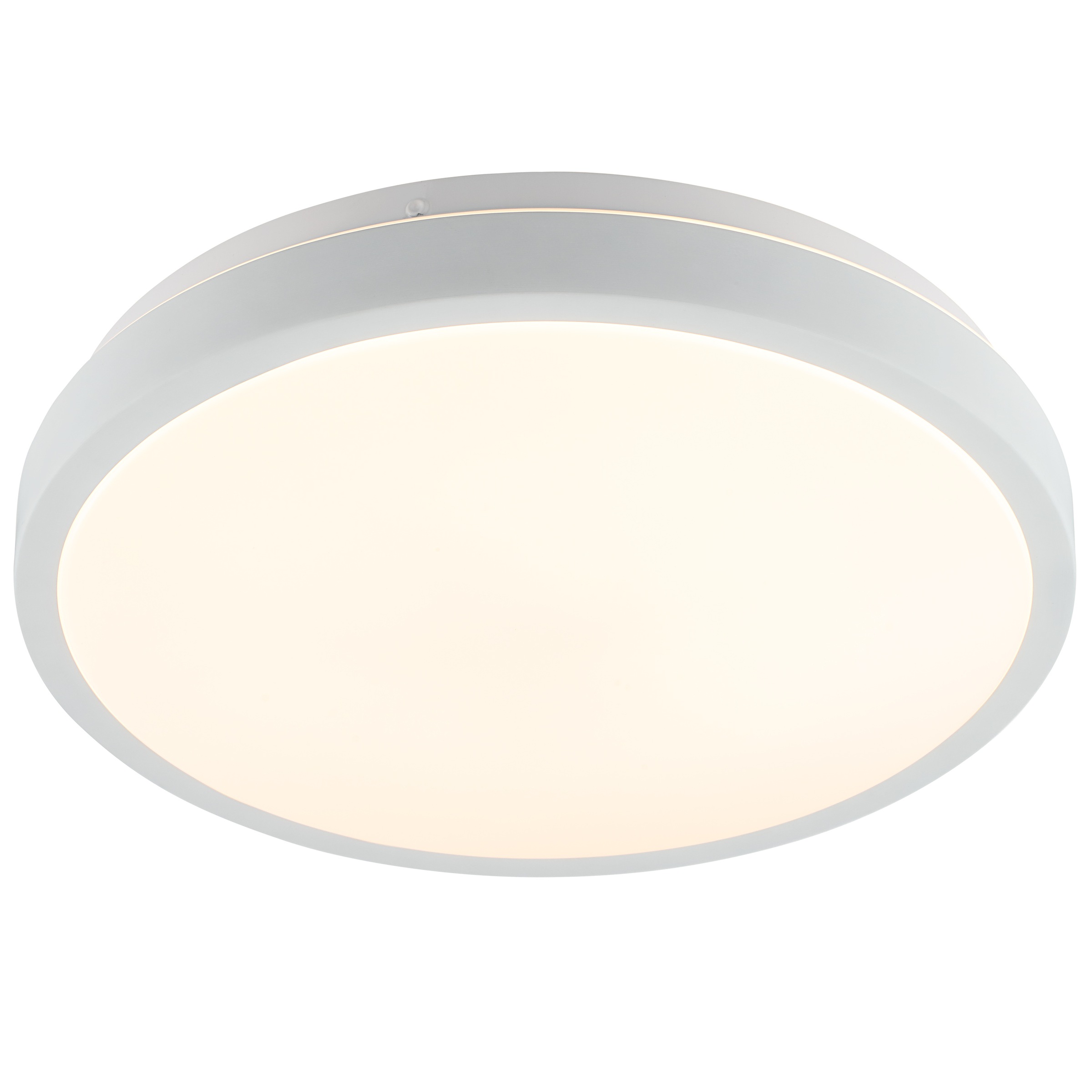 Brilliant LED Deckenleuchte »Livas« LED-Modul 1 Stk. Warmweiß Ø 33 cm, 2600 lm, 3000 K, mit Präsenzsensor, weiß