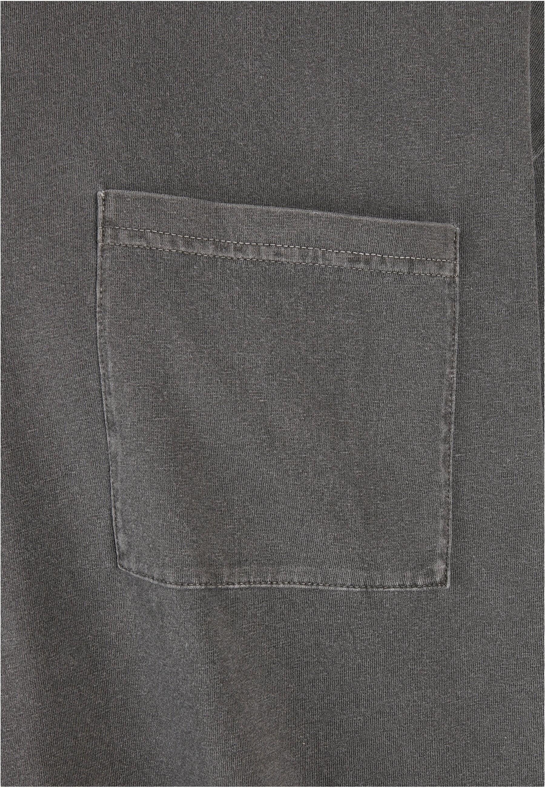 URBAN CLASSICS Longsleeve »Urban Classics Herren Pigment Dyed Pocket Longsleeve«, (1 tlg.)