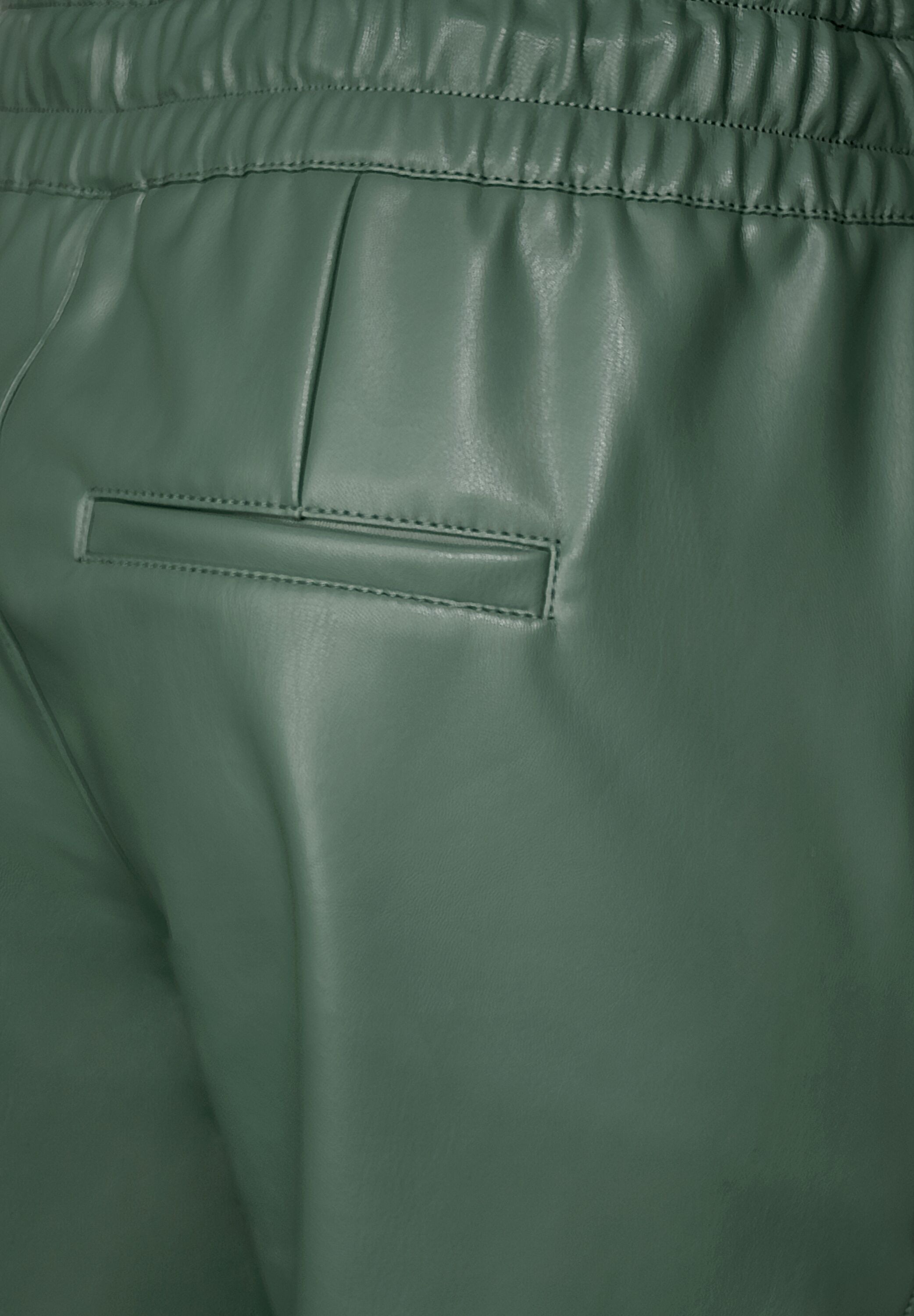 STREET ONE Lederhose, Middle Waist