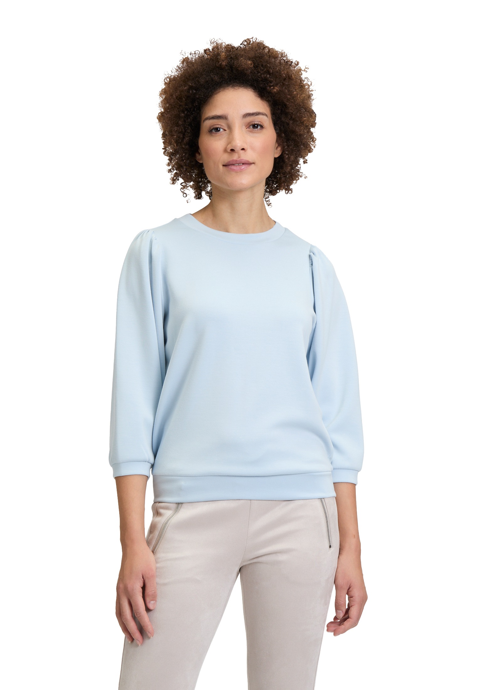 Cartoon Sweatshirt "Cartoon Damen Sweatshirt mit 3/4 Arm", Material günstig online kaufen