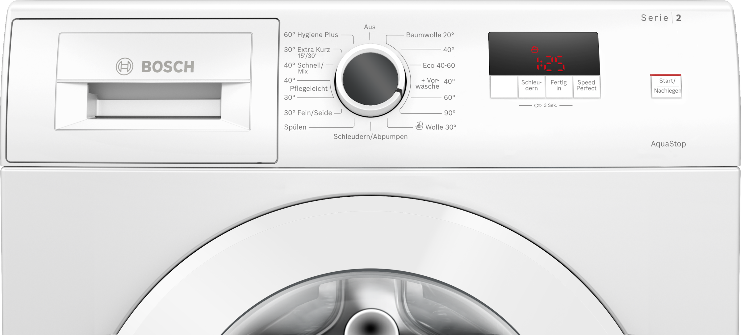 BOSCH Waschmaschine Serie 2 »WGE02471« 7 kg 1400 U/min