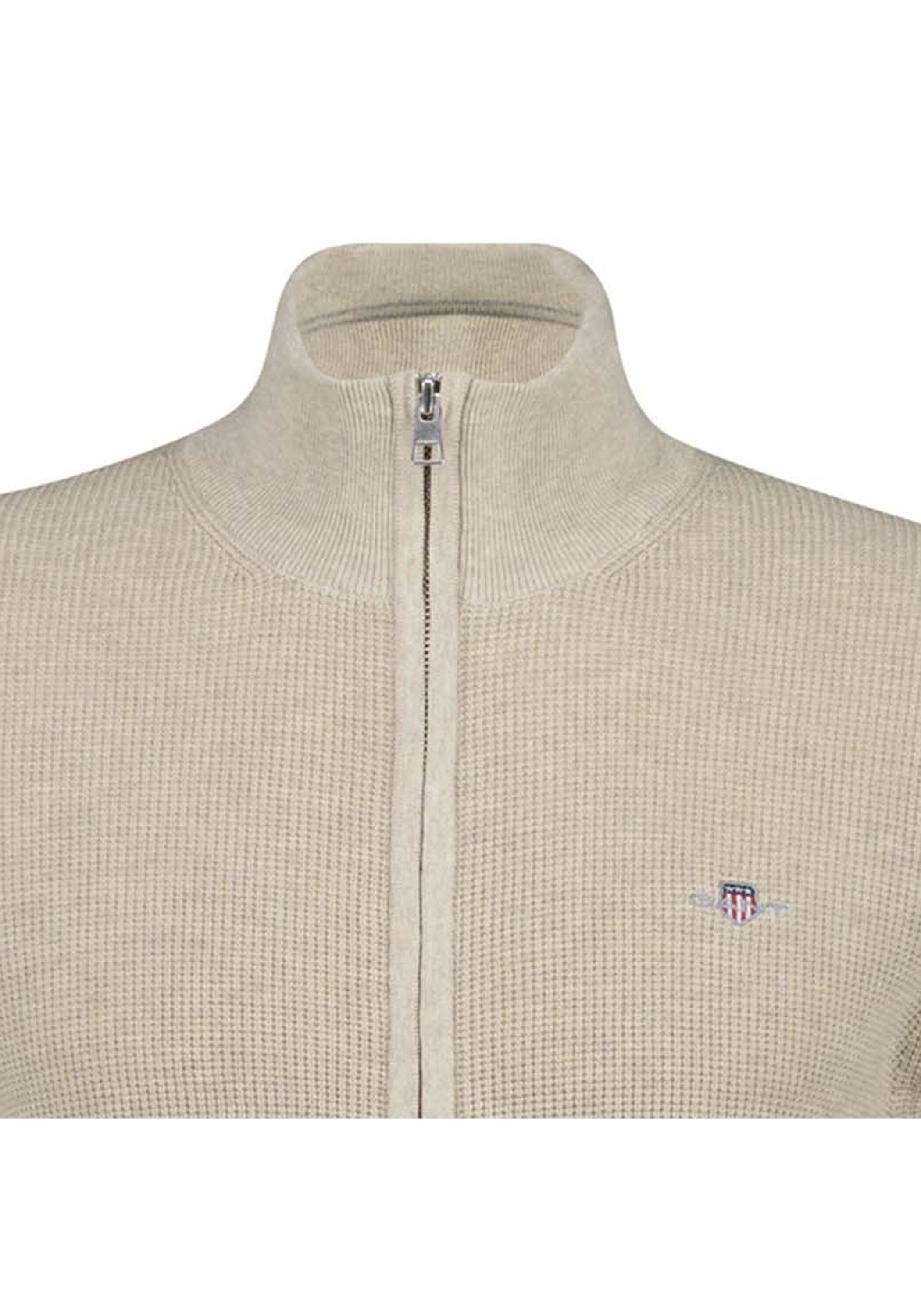Thumbnail - Gant Sweatshirt "Strickjacke MICRO TEXTURED COTTON ZIP CARDIGAN 1er Pack", 1 tlg.