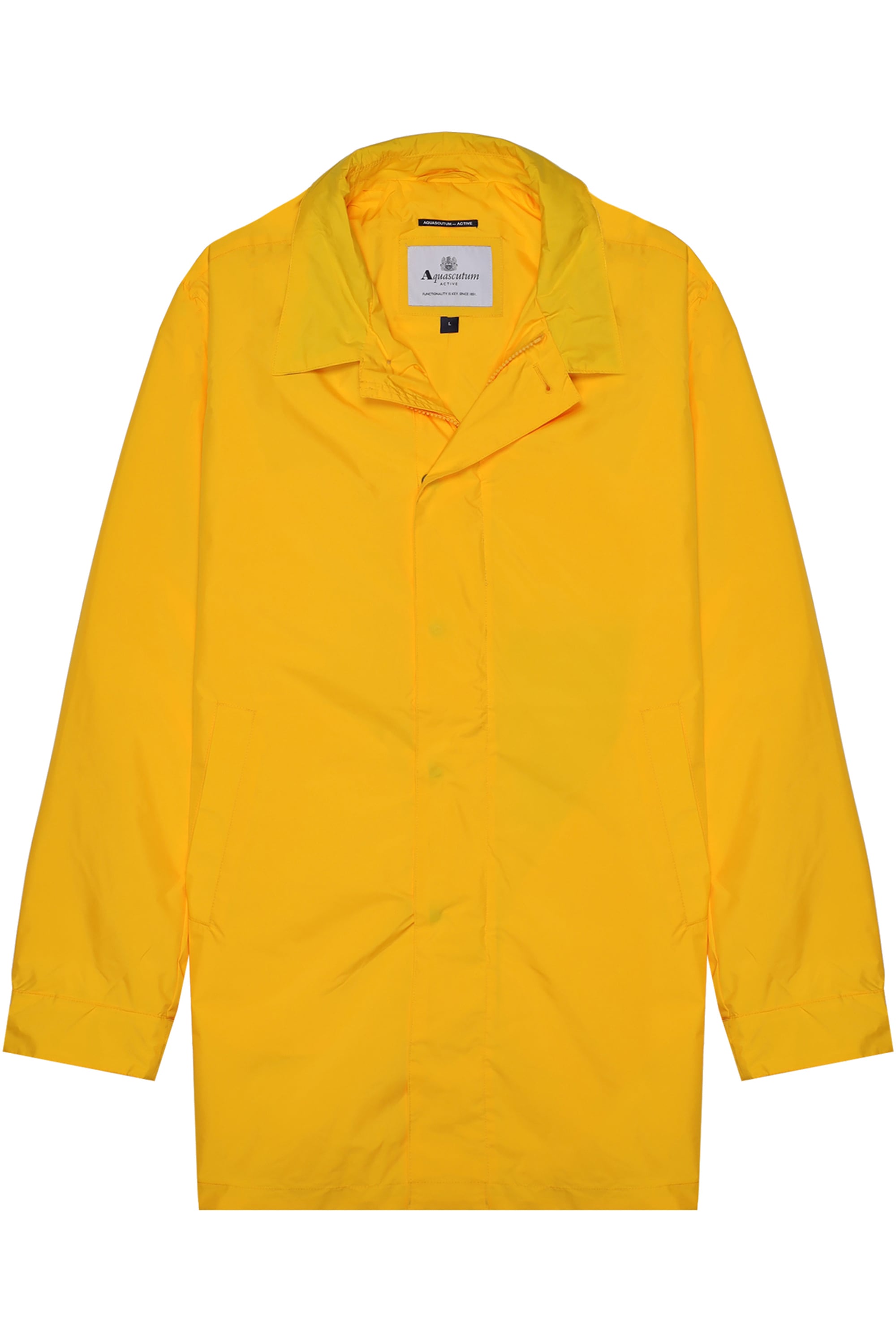 Aquascutum Active "RLG PACKABLE TRENCHCOAT Herren" mit Kapuze Regenmantel Herren, leichte Jacke, Übergangsjacke, Outdoor, Sale