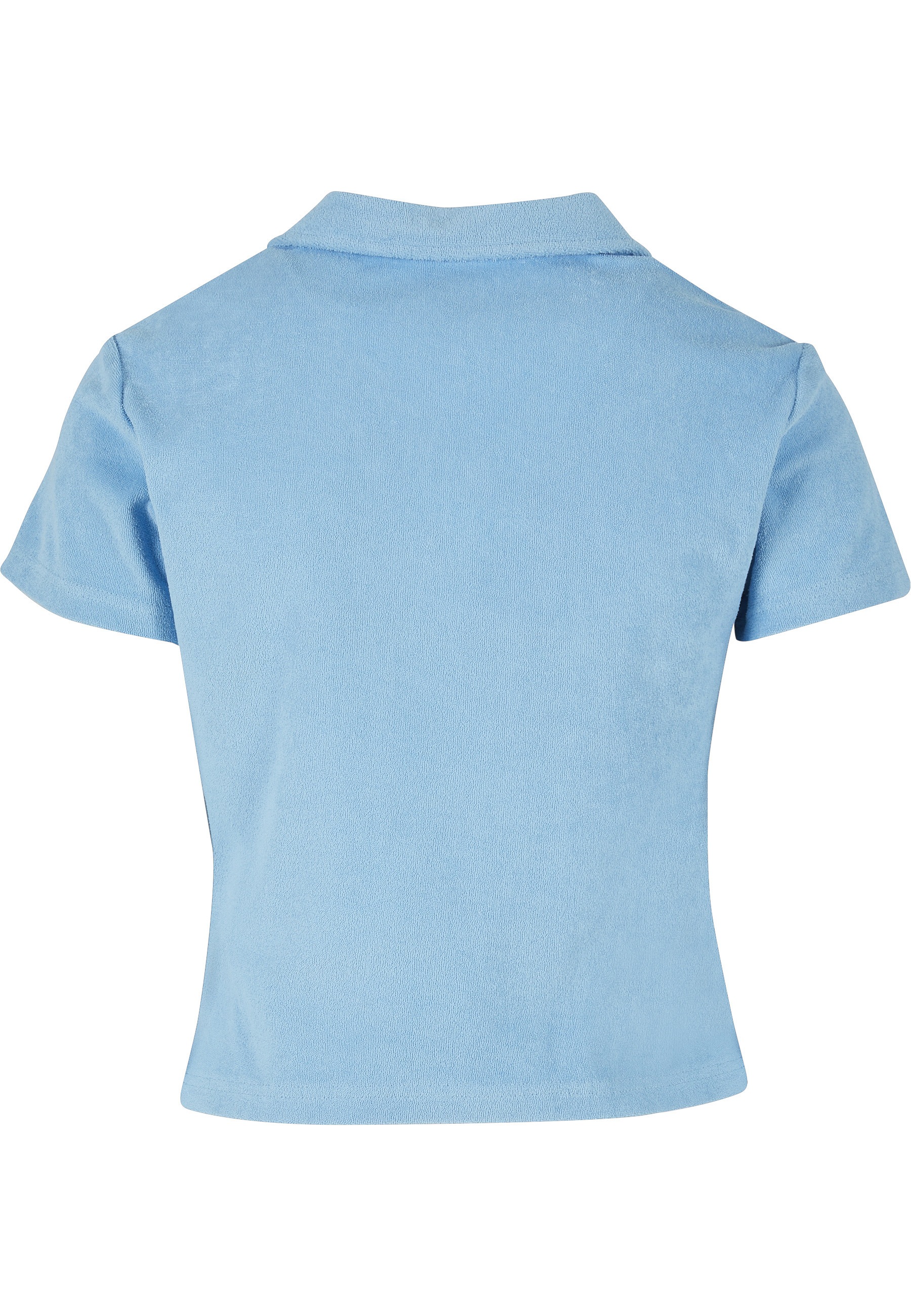 URBAN CLASSICS Kurzarmshirt "Urban Classics Damen Ladies Towel Polo Tee" 1 günstig online kaufen