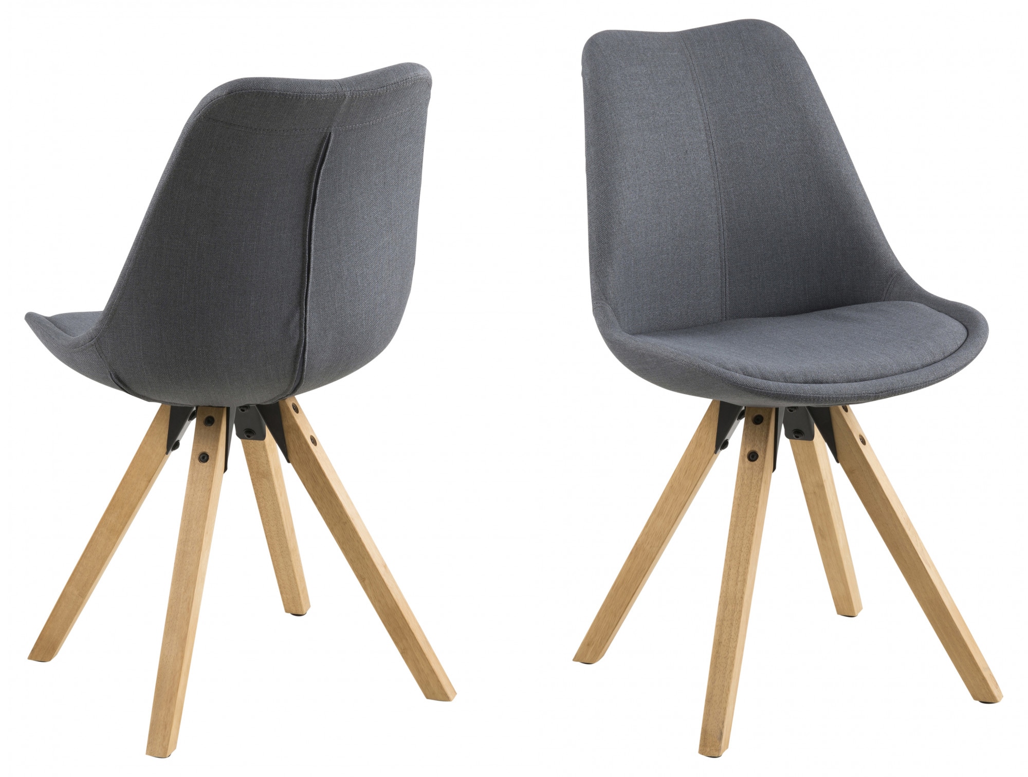 ACTONA GROUP Esszimmerstuhl "Dian" (Set) 2 Stk.Organisch geformter Sitz mit günstig online kaufen