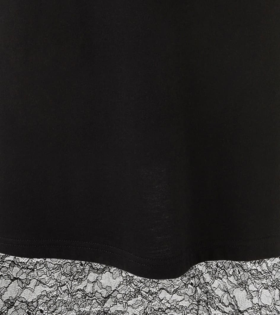 Aniston CASUAL Maxikleid, mit raffinierter Spitze am Saum - NEUE KOLLEKTION