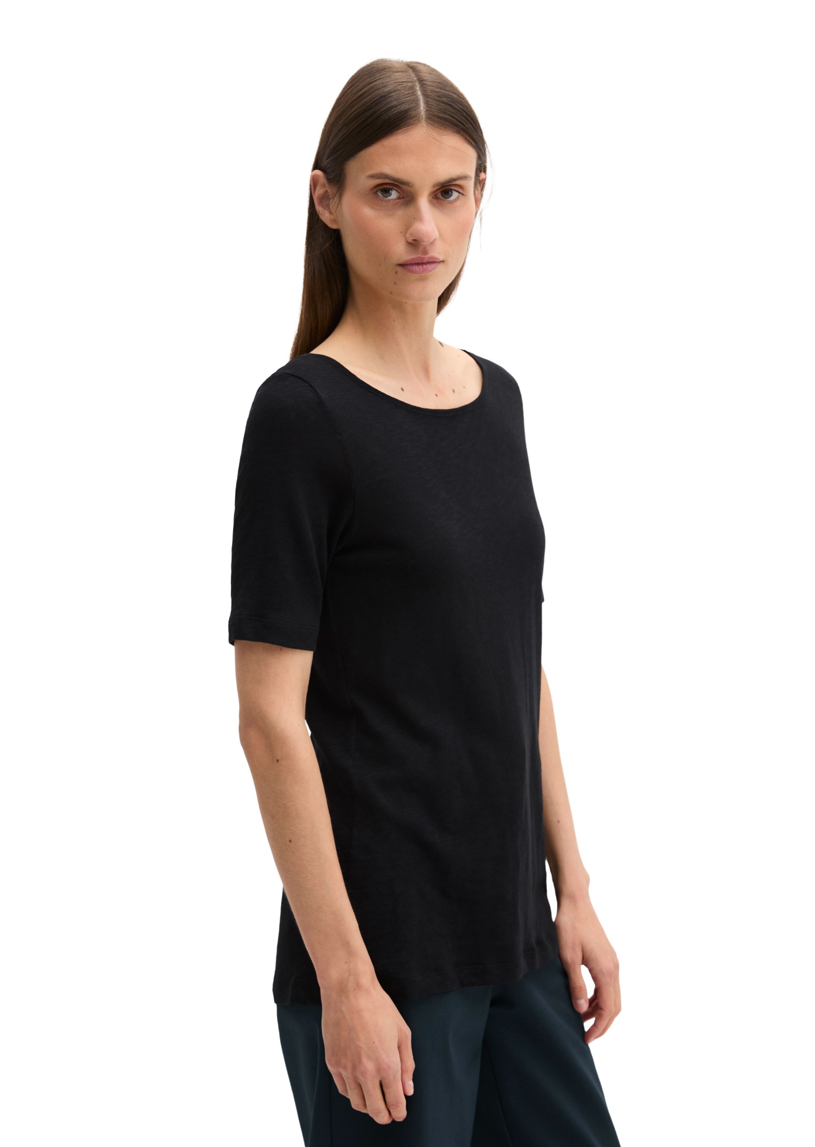 Marc OPolo T-Shirt "mit U-Boot-Ausschnitt" günstig online kaufen