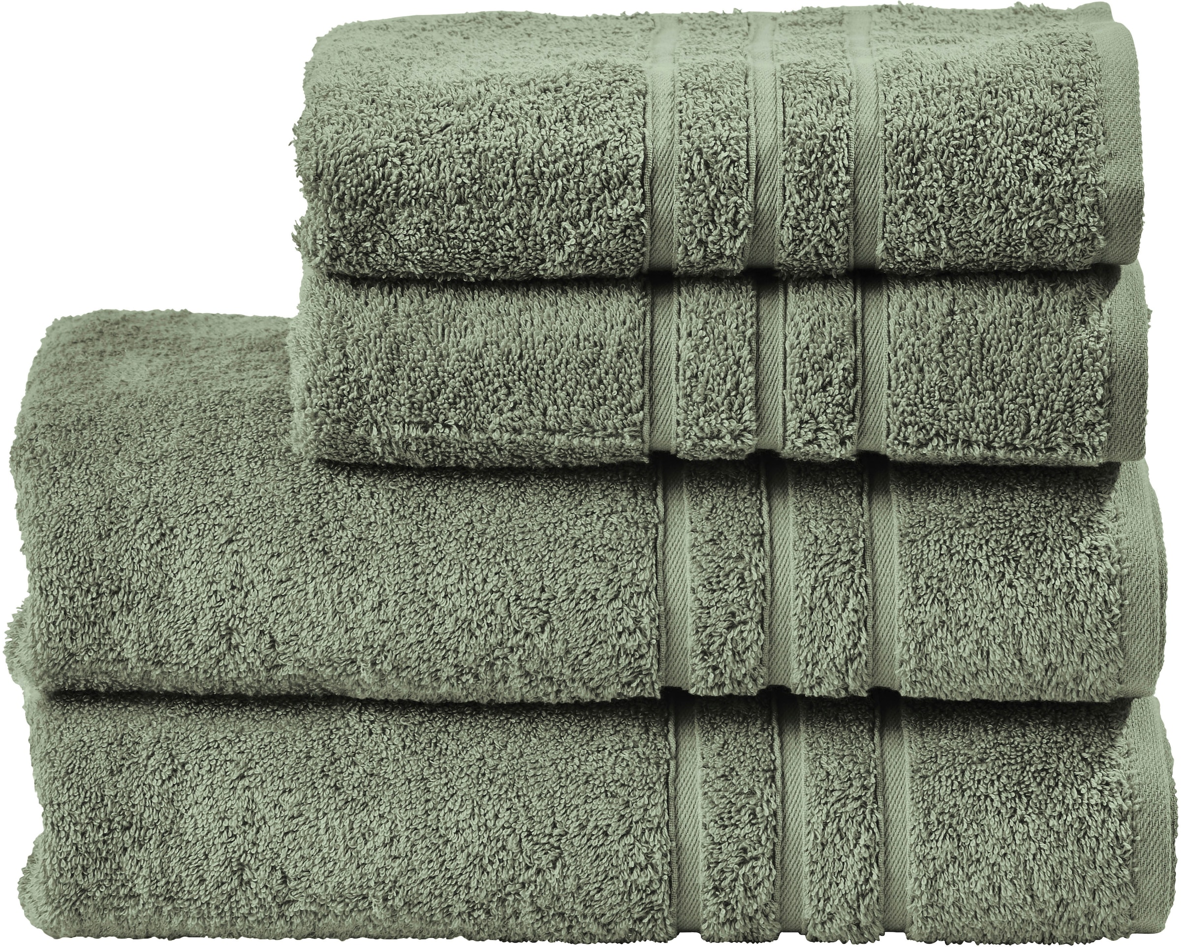 Duschtuch, Hotel-Qualität«, tlg., BAUR Handtuch Premium 3 flauschige Bio-Baumwolle aus andas 600gr/m² Gästetuch Handtuch, Set »»Teodora« | Frottier, Set,