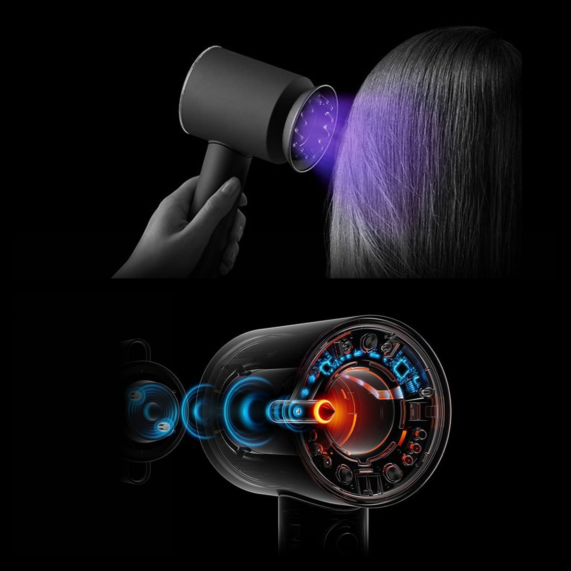 DYSON »Dyson Supersonic Nural« 1.600 W 5 Aufsätze Limitierte Geschenkedition