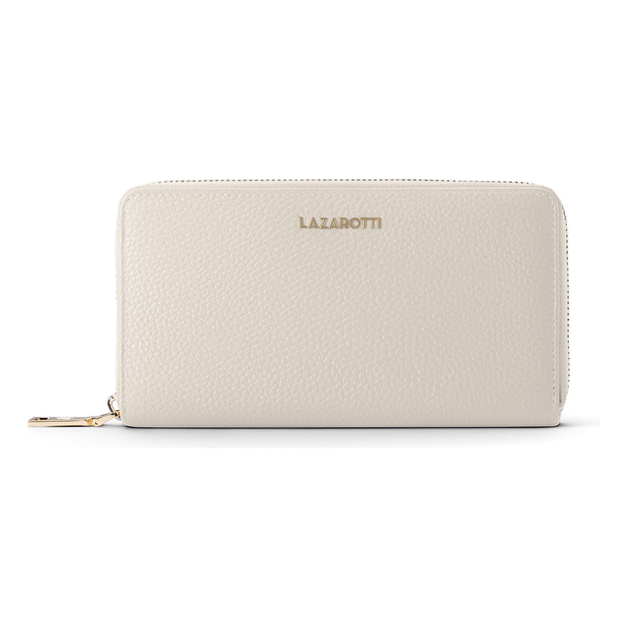Lazarotti 1100000002199 "Bologna Leather XL Zip-Around Geldbörse Leder 19 cm"