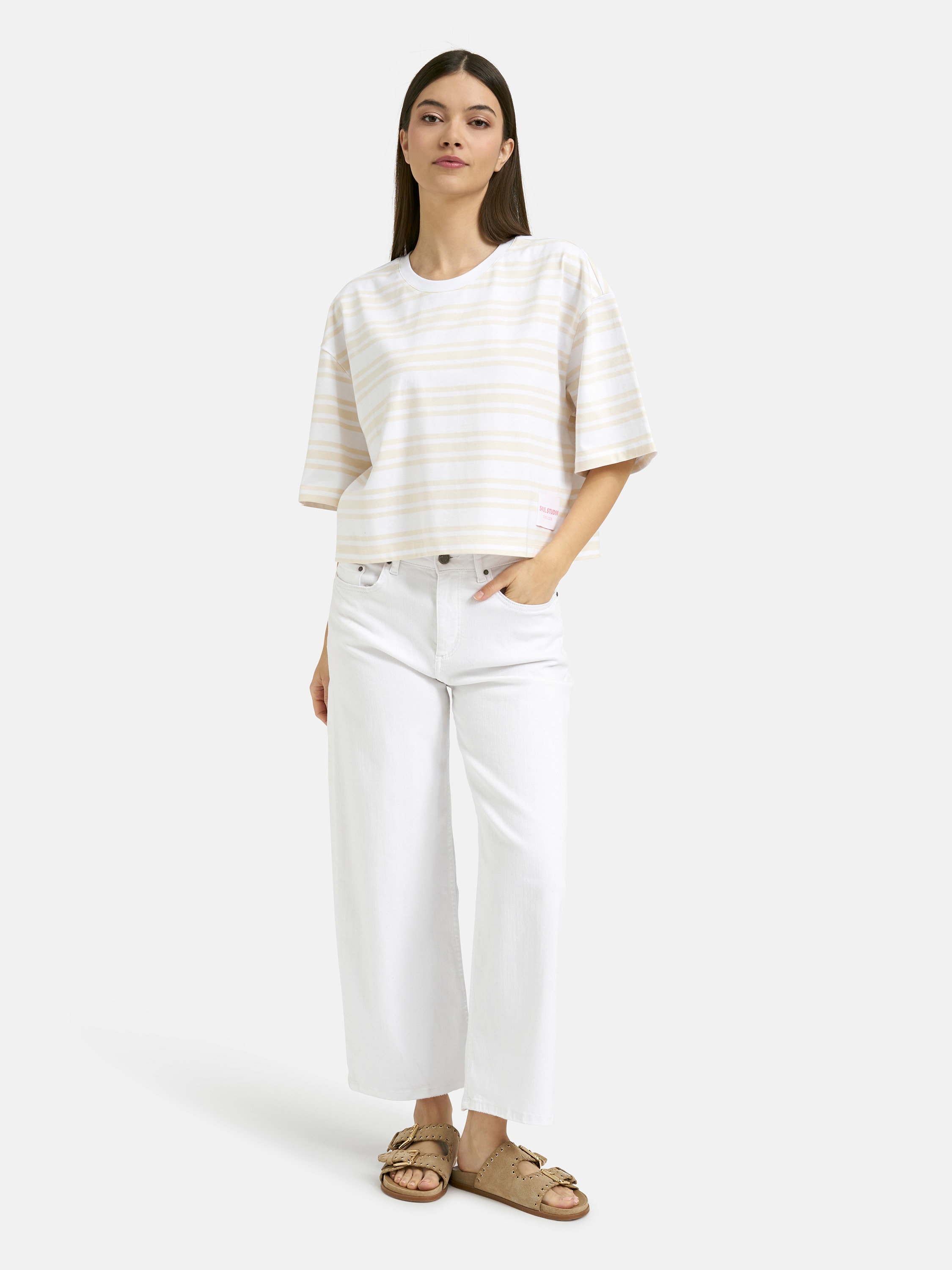Smith & Soul Rundhalsshirt aus Baumwolle