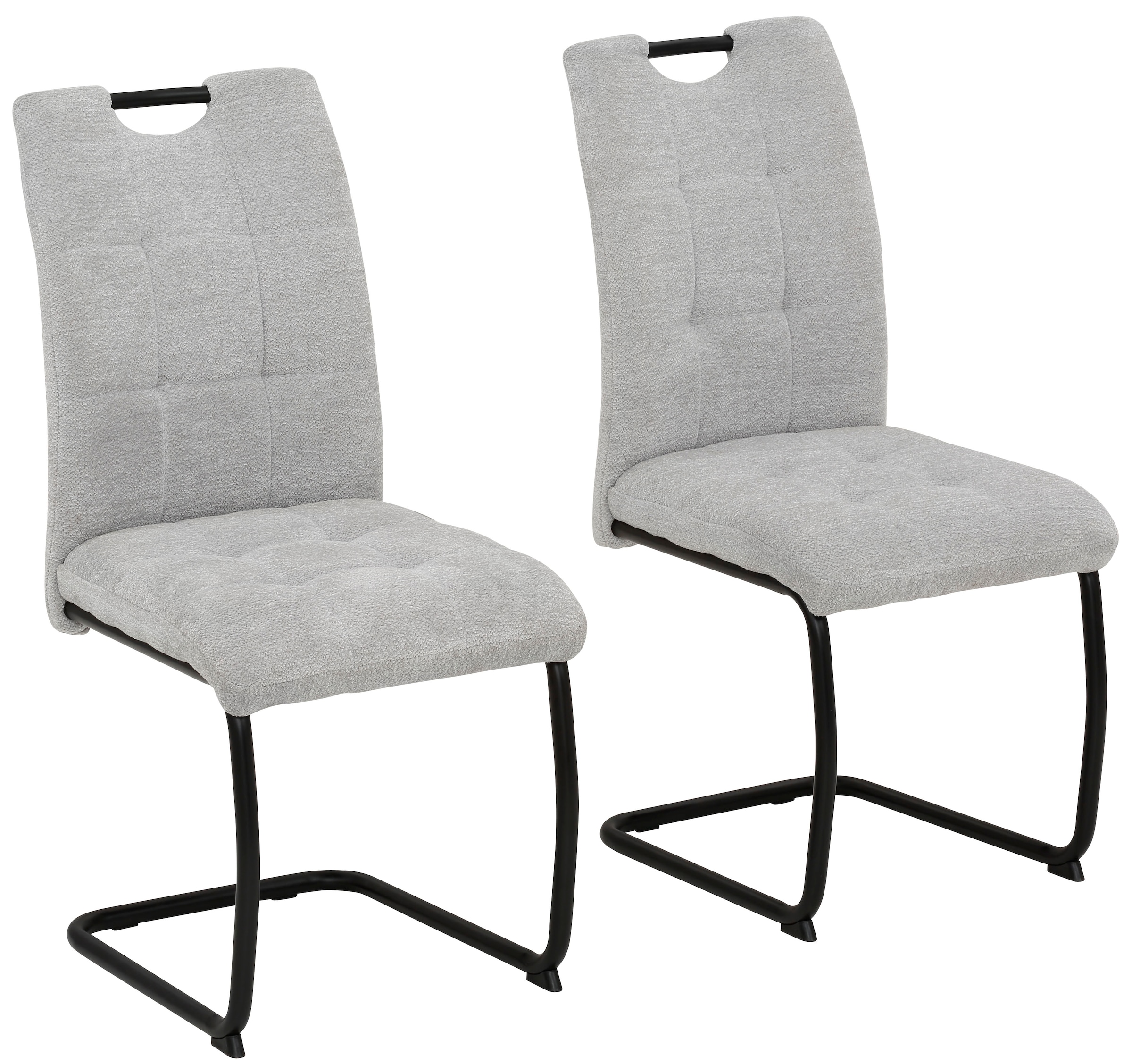 HELA Freischwinger "LEONA Esszimmerstuhl" () 2 Stk.Küchenstuhl, für den Ess günstig online kaufen