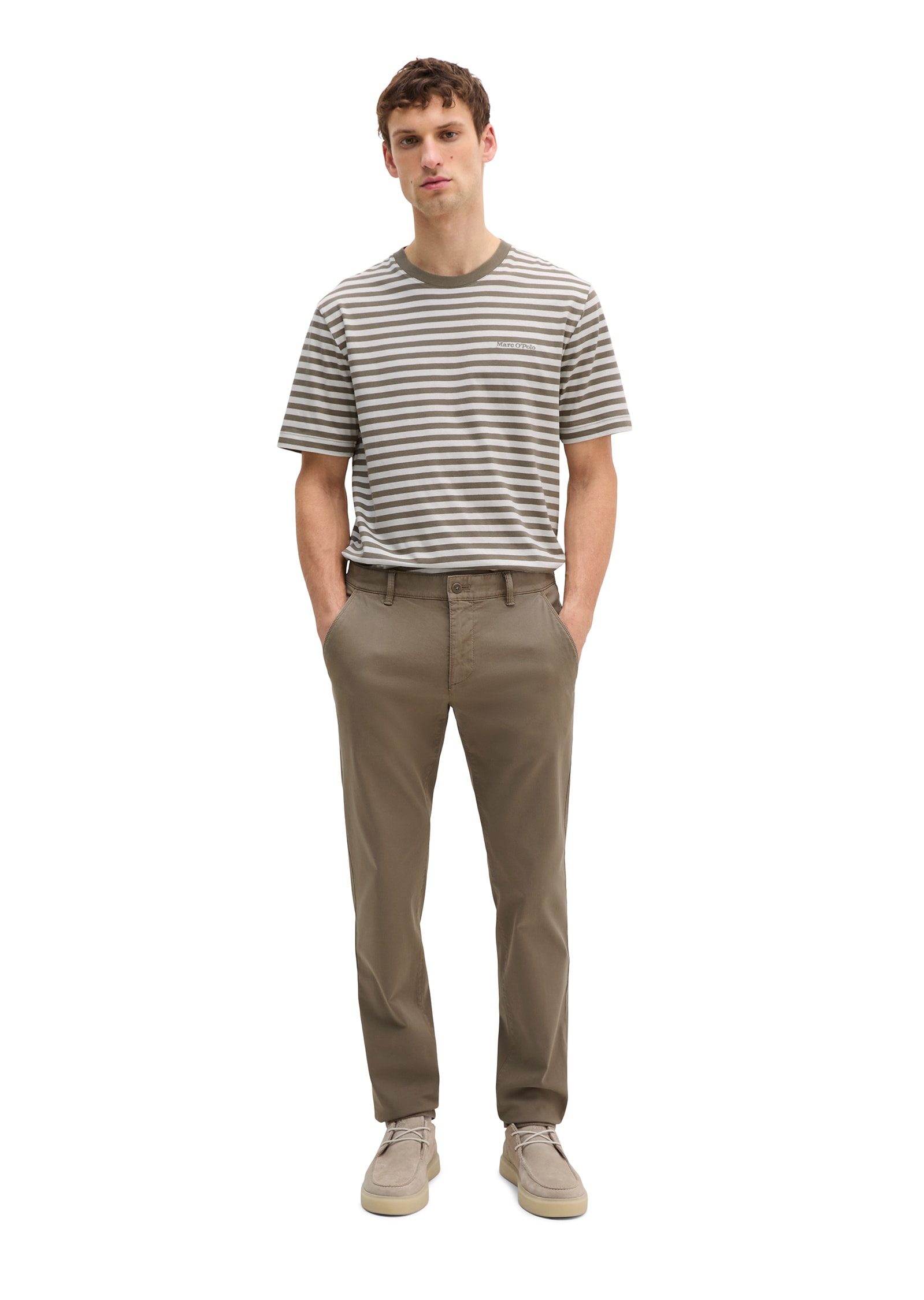 Marc O'Polo Chinohose »aus Bio-Baumwoll-Mix«
