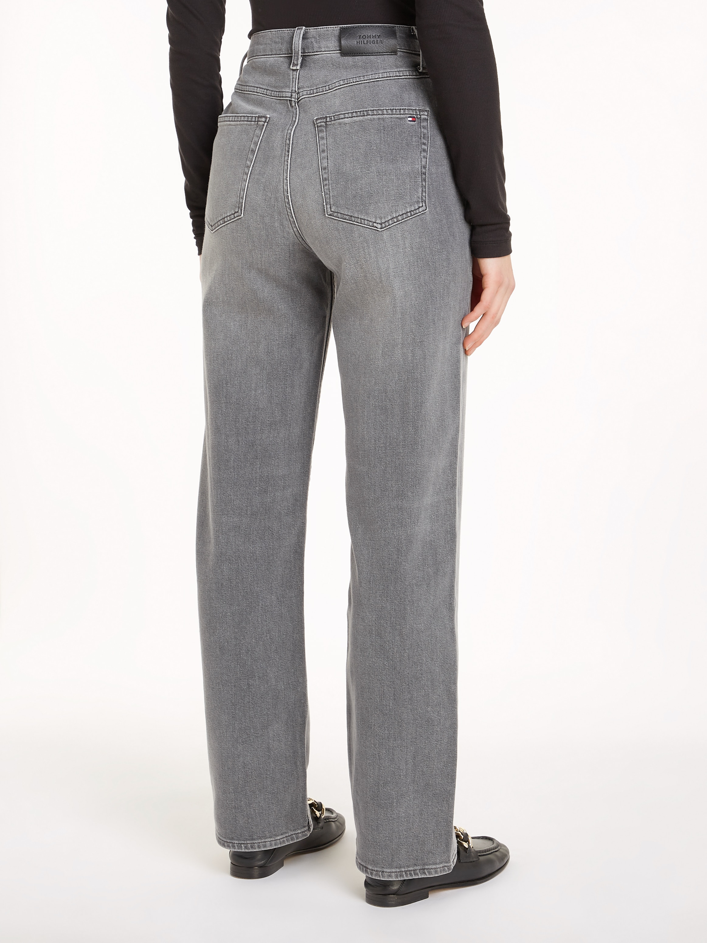 Tommy Hilfiger Straight-Jeans "RELAXED STRAIGHT HW GER", mit Tommy Hilfger günstig online kaufen