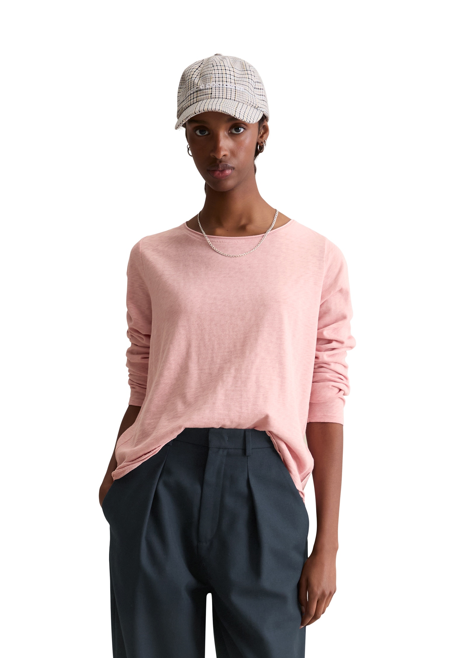 Marc OPolo DENIM Langarmshirt "aus Organic Cotton" günstig online kaufen