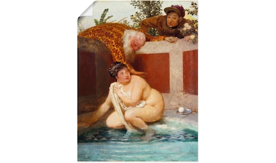 Wandbild »Susanna im Bade. 1888«, Frau, (1 St.)