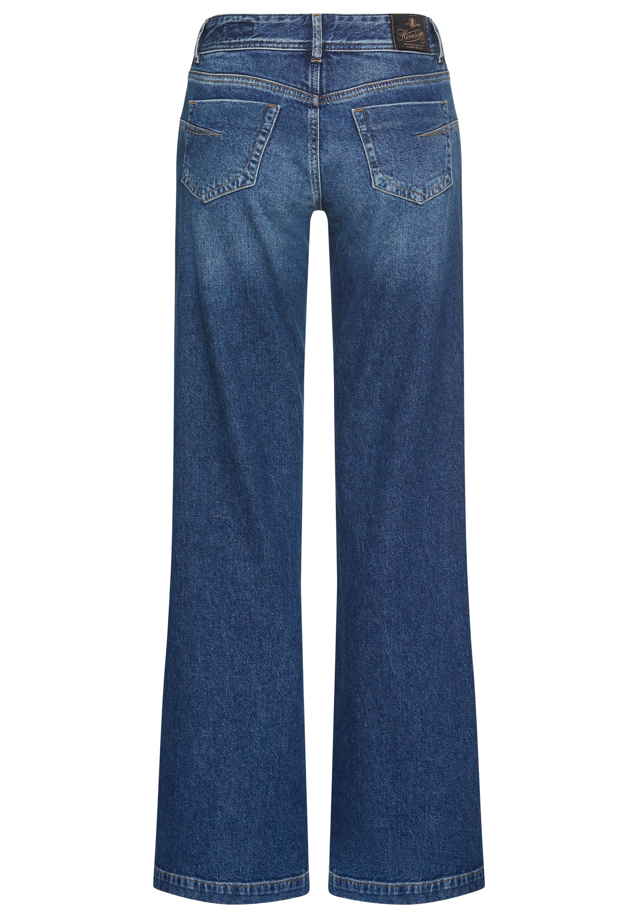 Herrlicher 5-Pocket-Jeans »Edna Denim«, Flared Fit mit mittlerer Leibhöhe