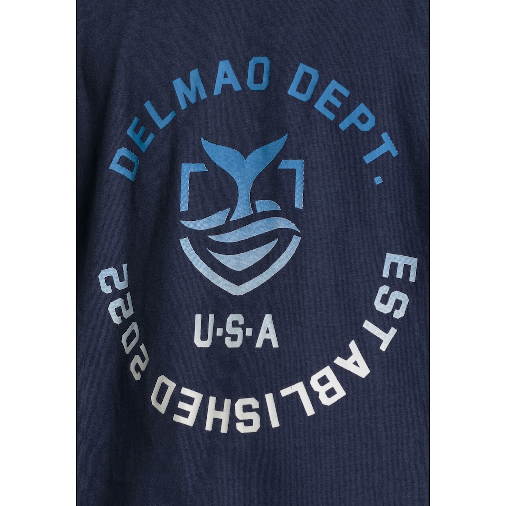 DELMAO T-Shirt »für Jungen«, mit Logo-Print. NEUE MARKE