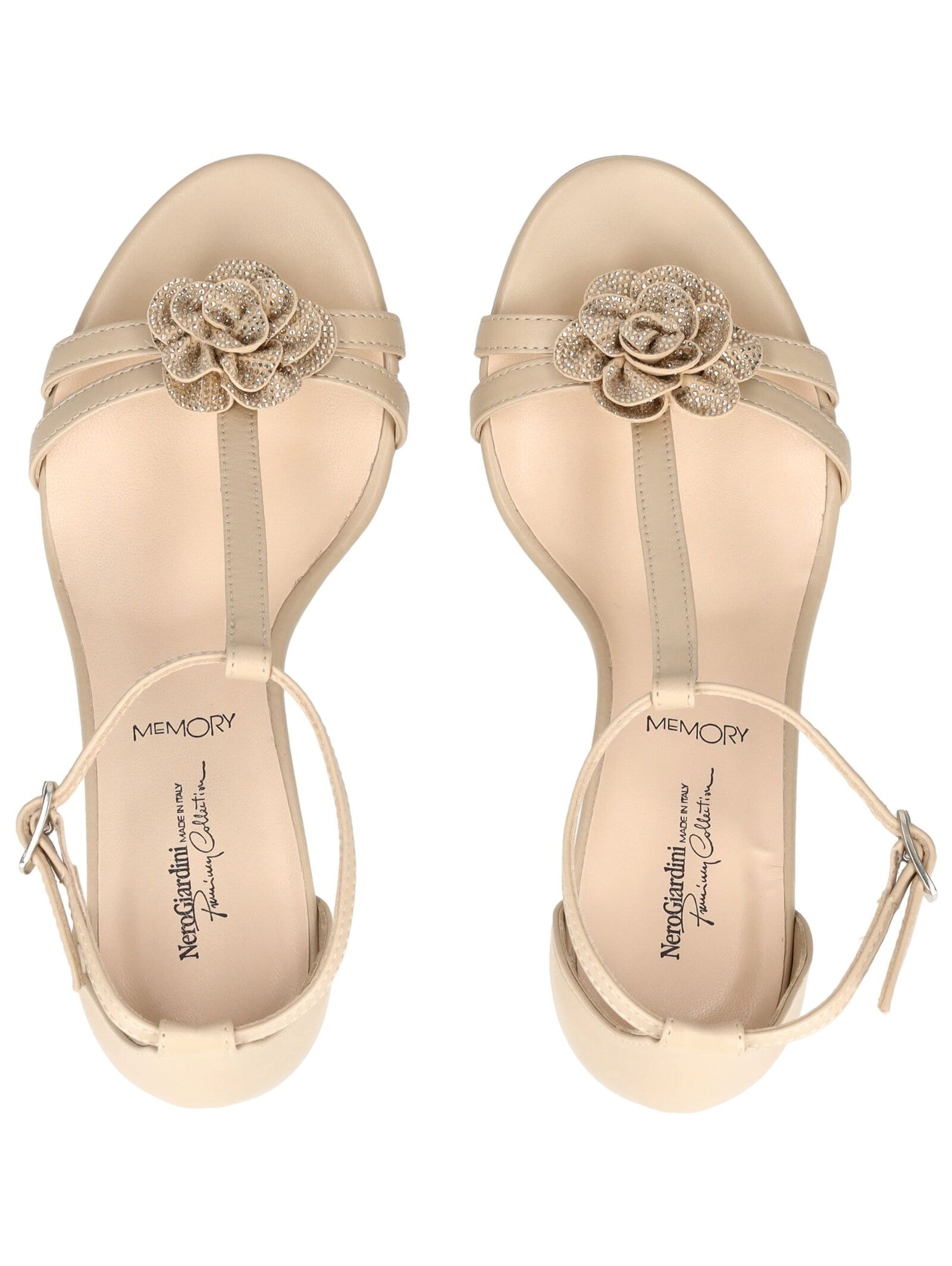 Nero Giardini High-Heel-Sandalette »Nero Giardini Sandalen Leder«