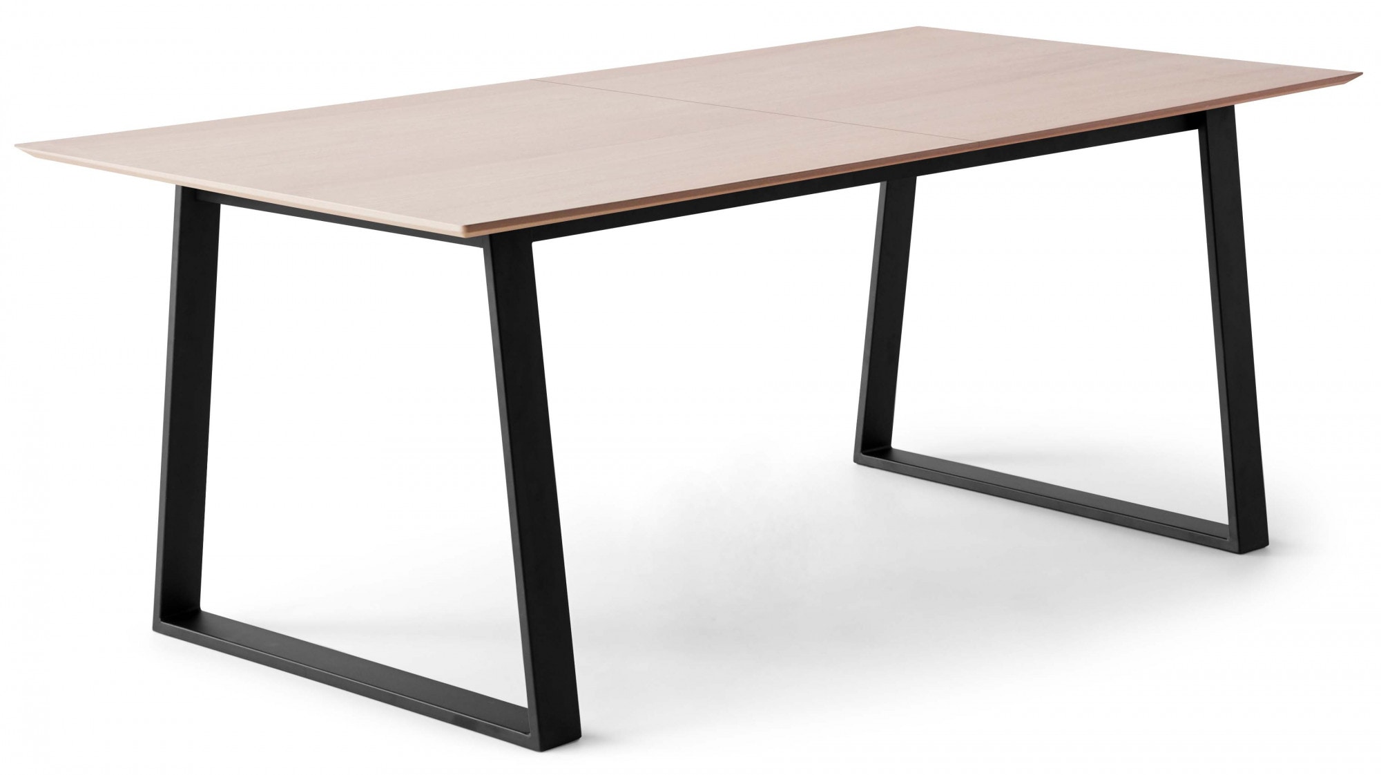 MDF, Hammel »Meza Tischplatte 2 Hammel«, Esstisch Furniture BAUR Trapez | rechteckige by Einlegeplatten Metallgestell,