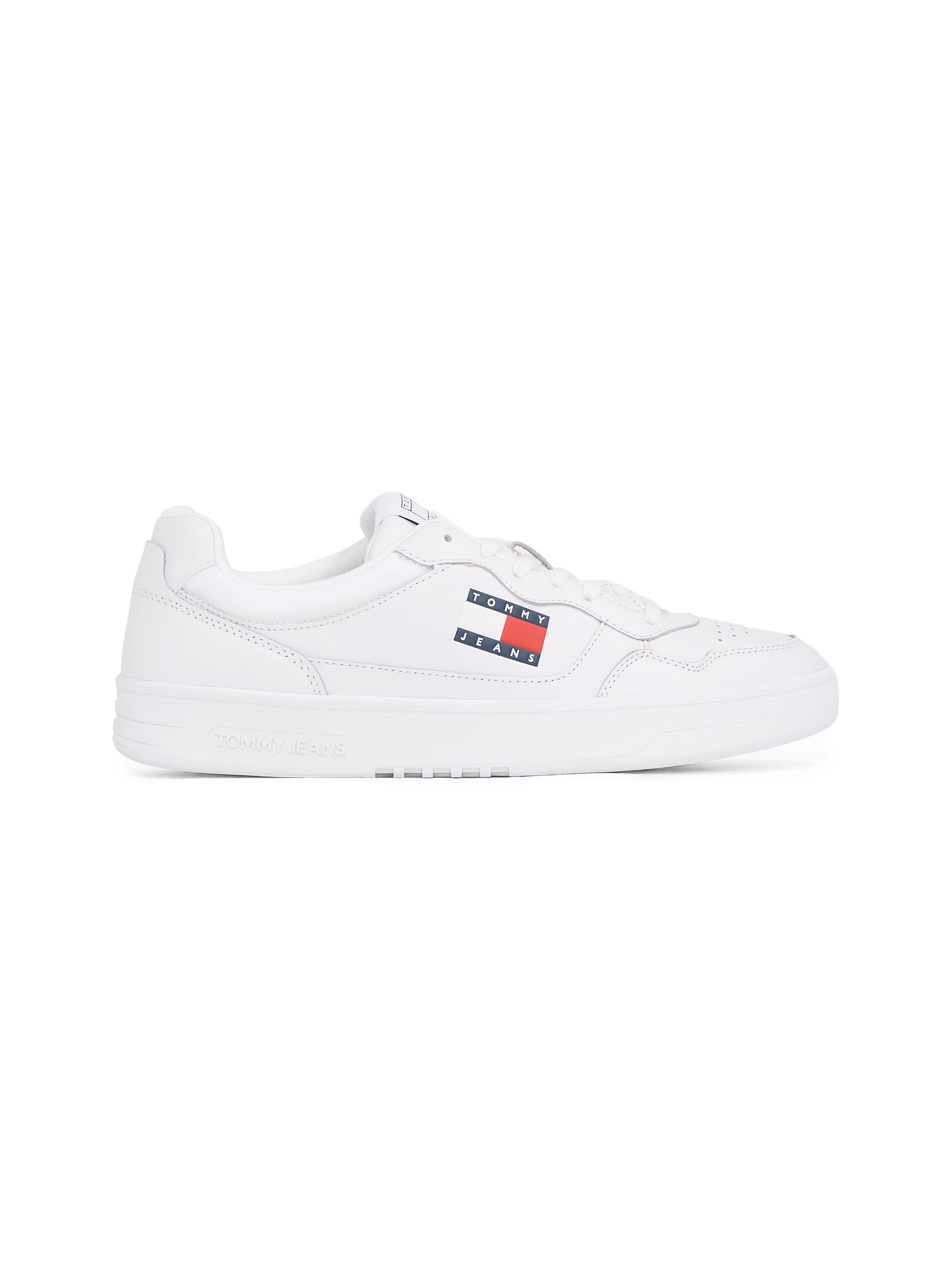 Tommy Jeans Sneaker »(NEW) TJM CUPSOLE LEATHER ESS«, Freizeitschuh, Halbschuh, Schnürschuh im Basket-Look