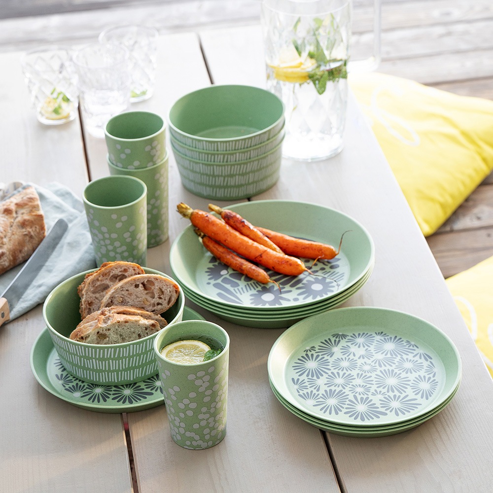 KOZIOL Geschirr-Set »BLOMSTER SET, Geschirrset 16-teilig«